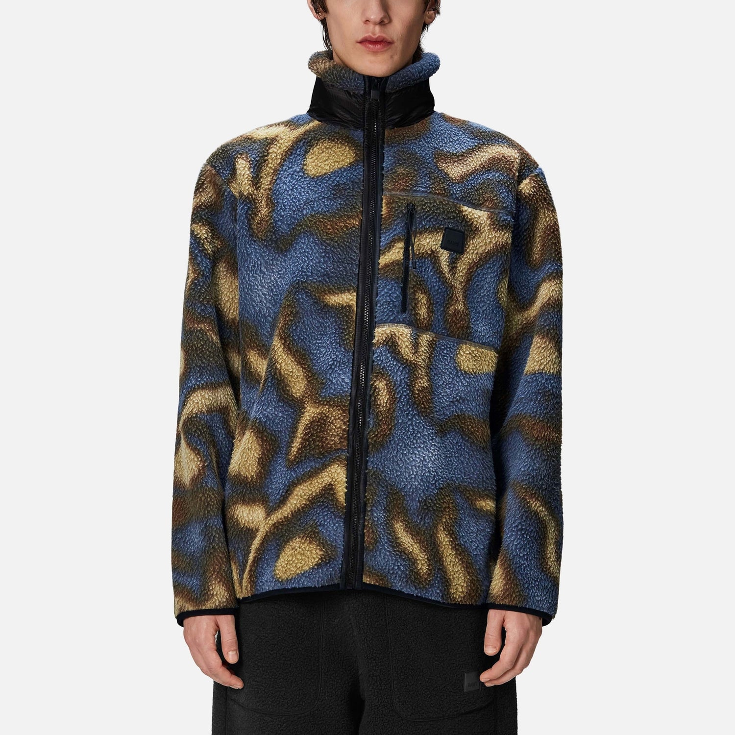 Patterned fleece jackets store