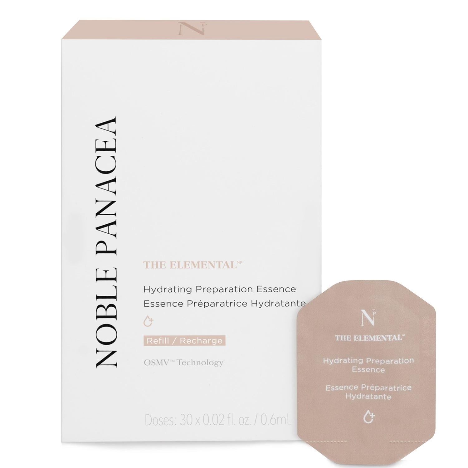 Noble Panacea The Elemental Hydrating Preparation Essence 30 Dose Refill