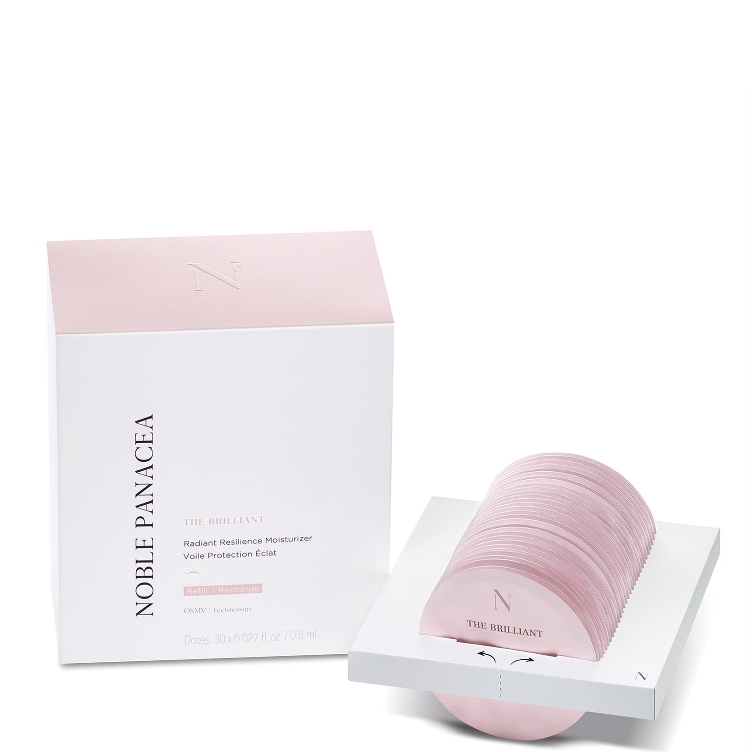 Noble Panacea The Brilliant Radiant Resilience Moisturizer 30 Dose Refill