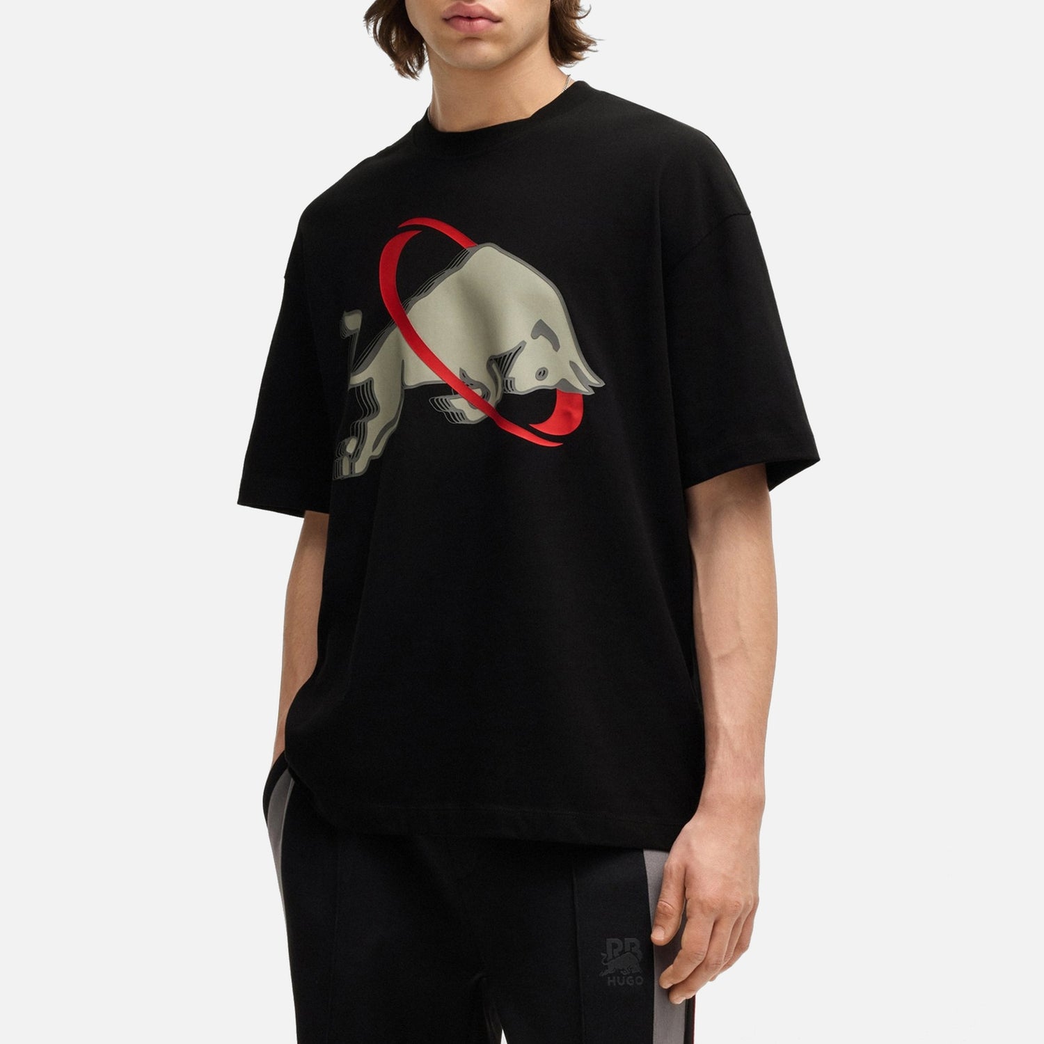 HUGO X RB Danirick Cotton-Jersey T-Shirt - S