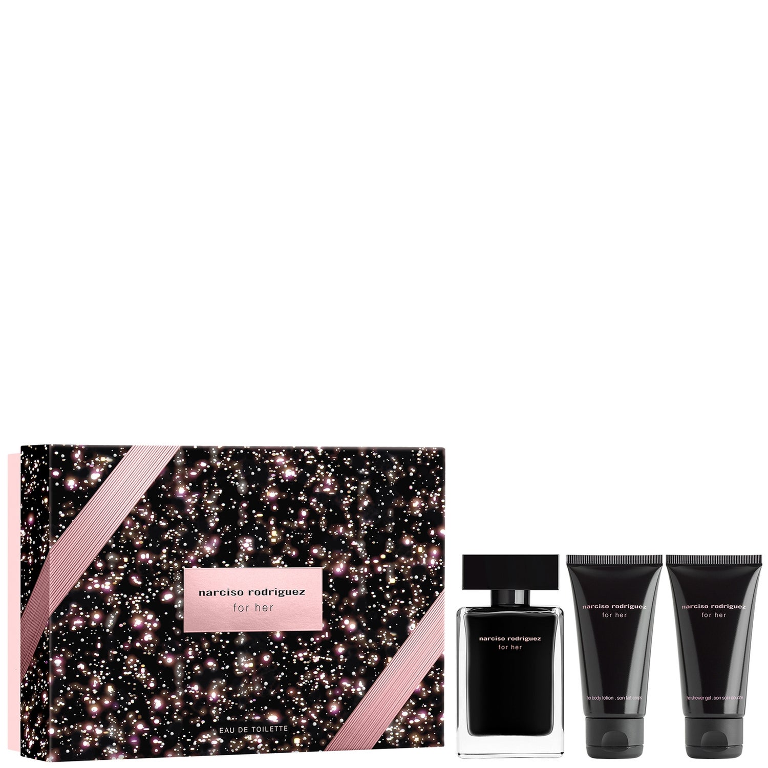 Narciso Rodriguez For Her Eau de Toilette 50ml Set (Worth £101.50)