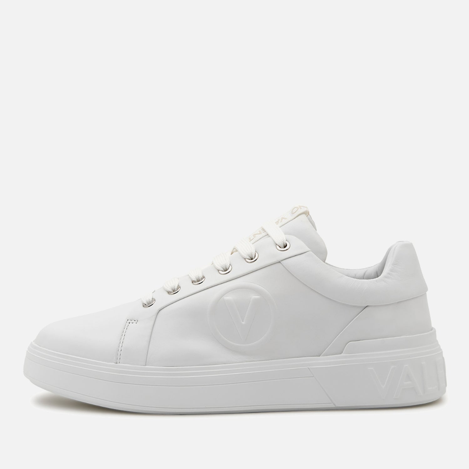 Valentino Women's Rey Leather Flatform Trainers - UK 3.5