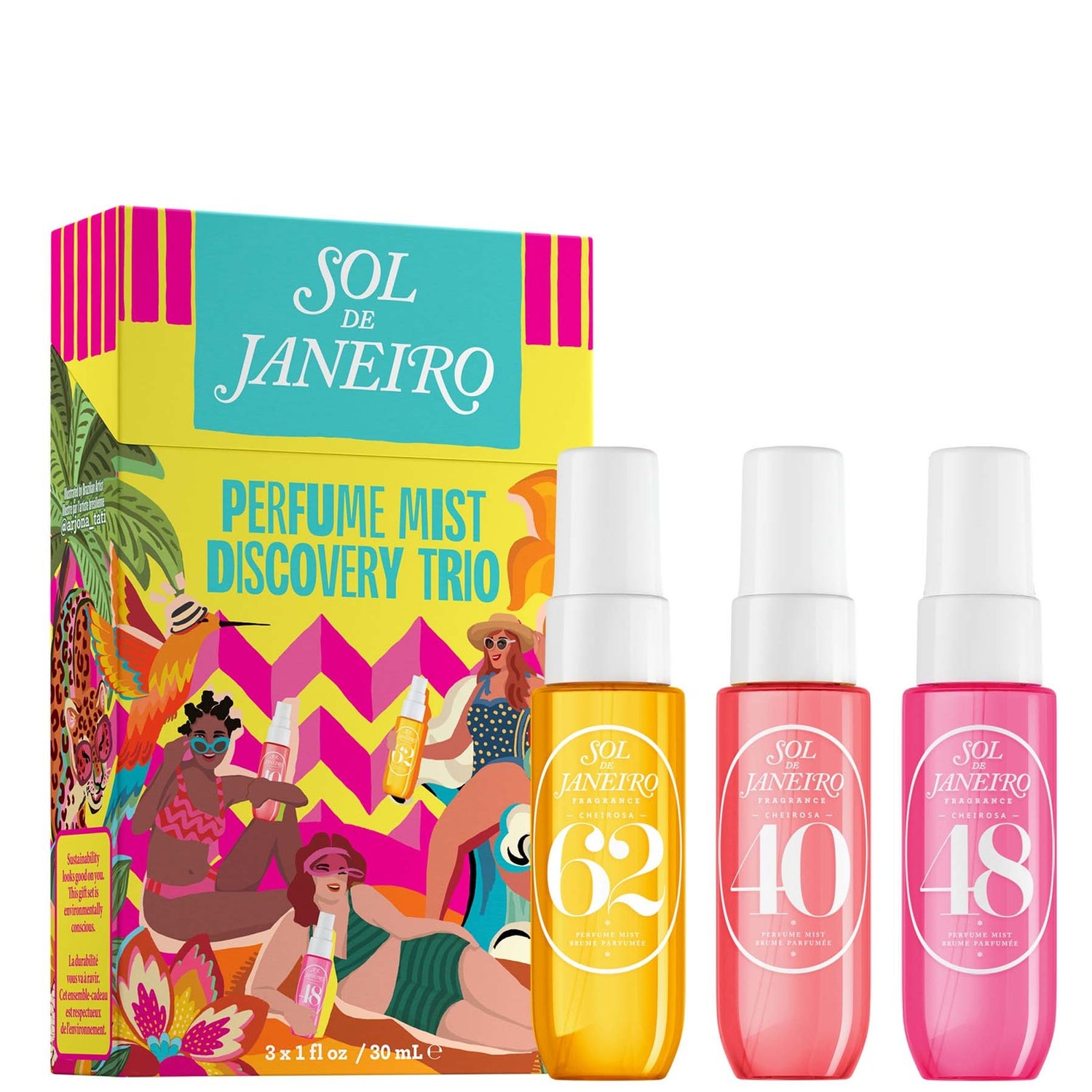 Sol de Janeiro Exclusive Perfume Mist Discovery Trio (Worth £30)