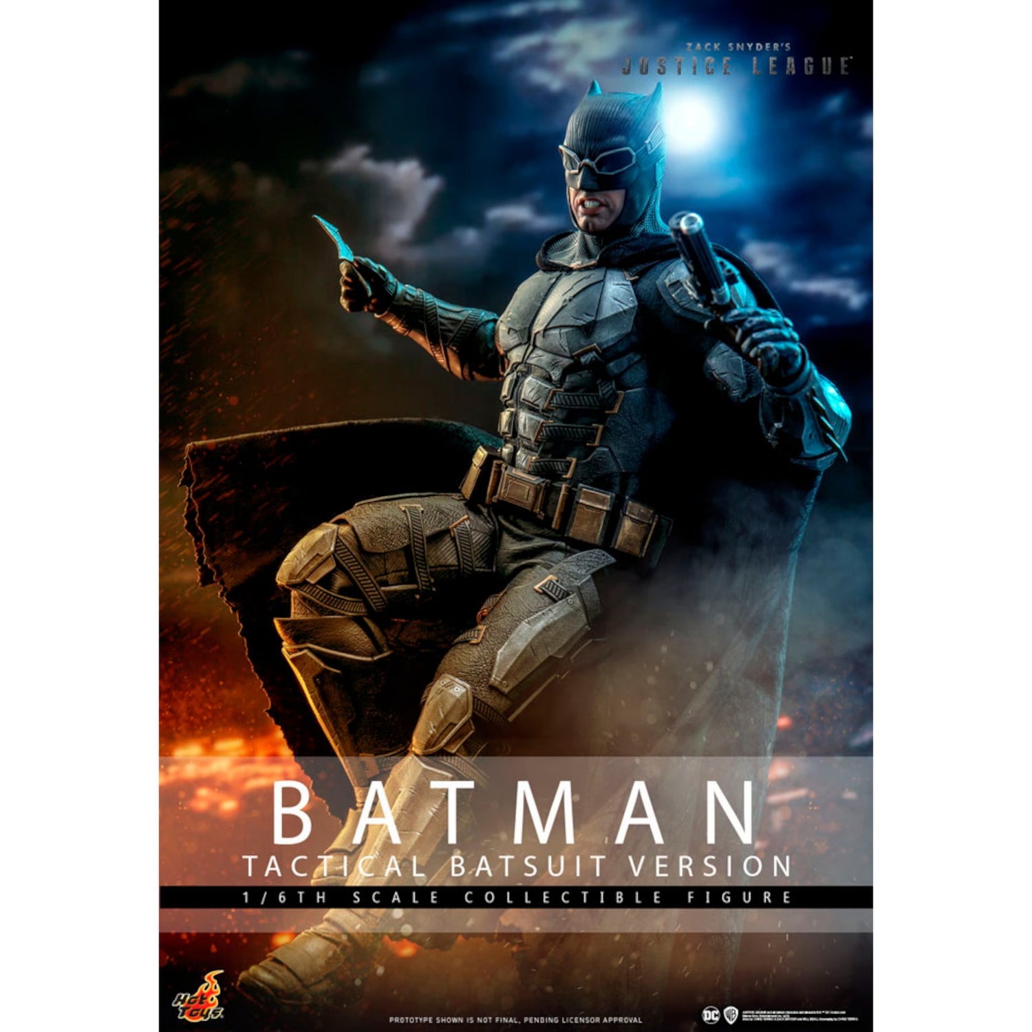 Hot Toys 1:6 Batman -Tactical Batsuit Justice League Figure