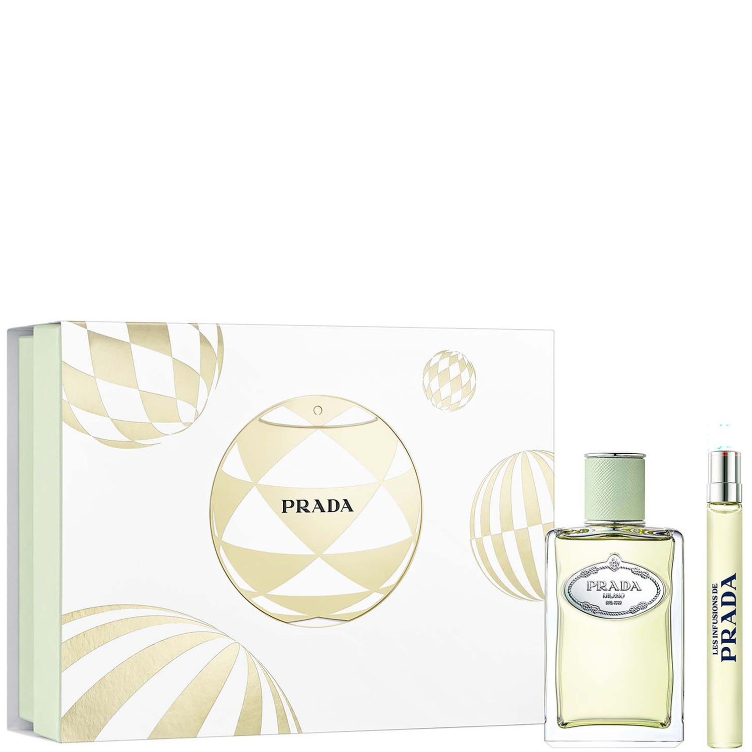 Prada Les Infusions Iris Eau De Parfum 100ml Gift Set