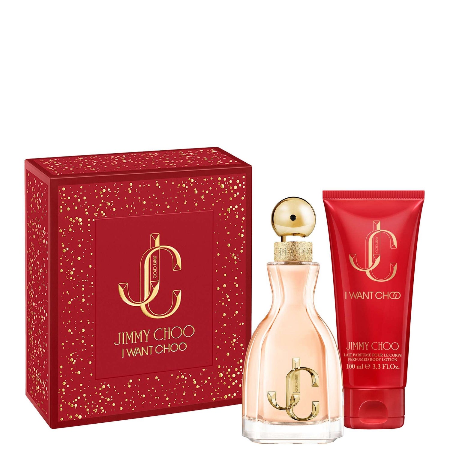 Jimmy Choo Christmas 2024 I Want Choo Eau de Parfum 60ml Gift Set Fragrance Direct