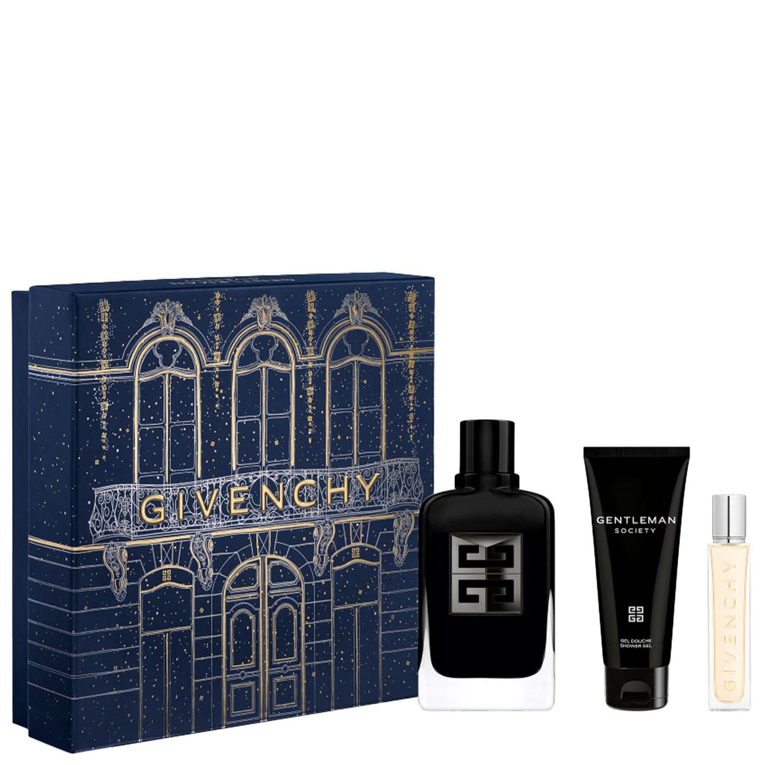GIVENCHY Christmas 2024 Gentleman Society Eau de Parfum Extreme Spray 100ml Gift Set Fragrance Direct