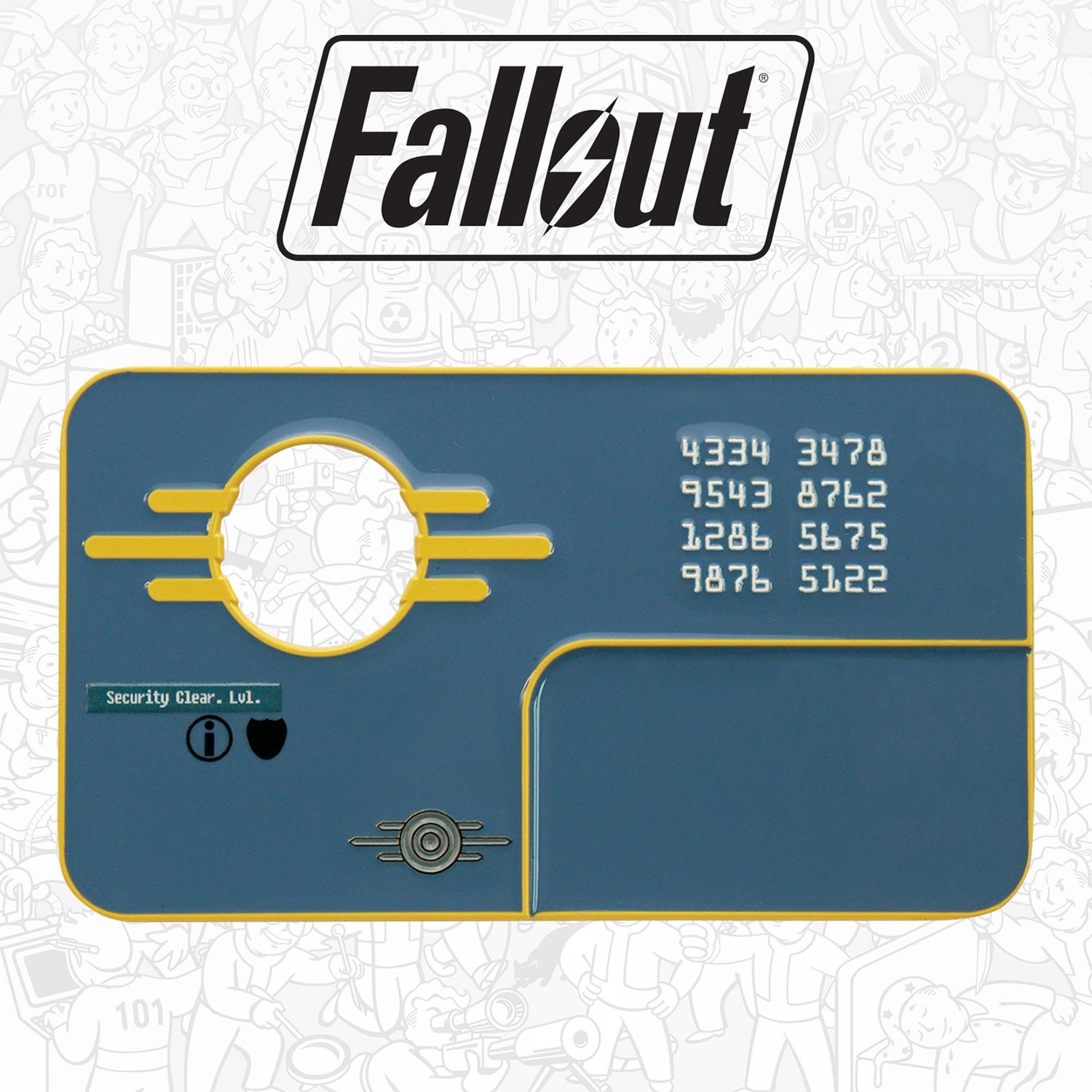Fallout Vault Security Keycard Replica