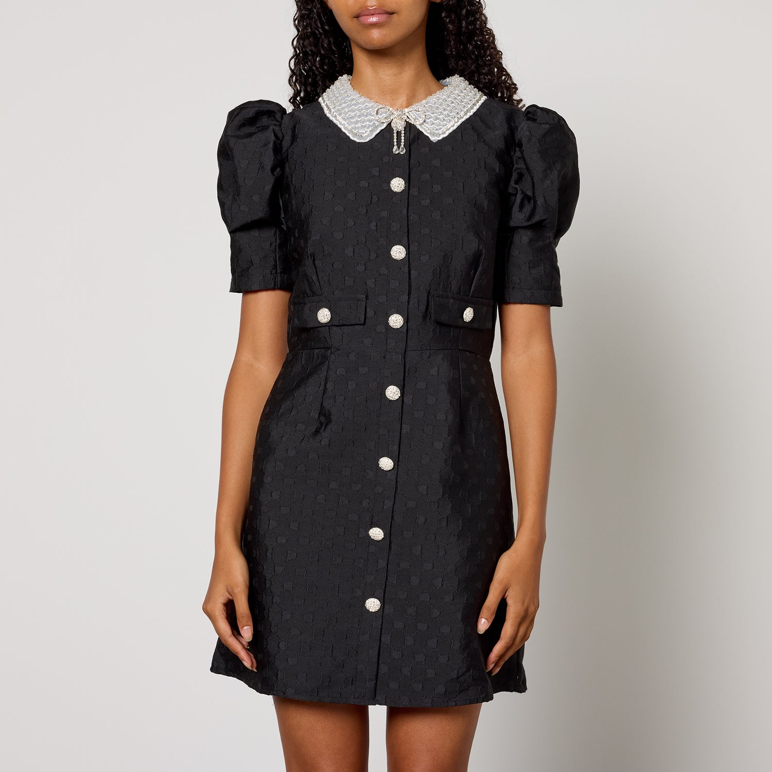 Sister Jane Dallas Jewels Woven Mini Dress