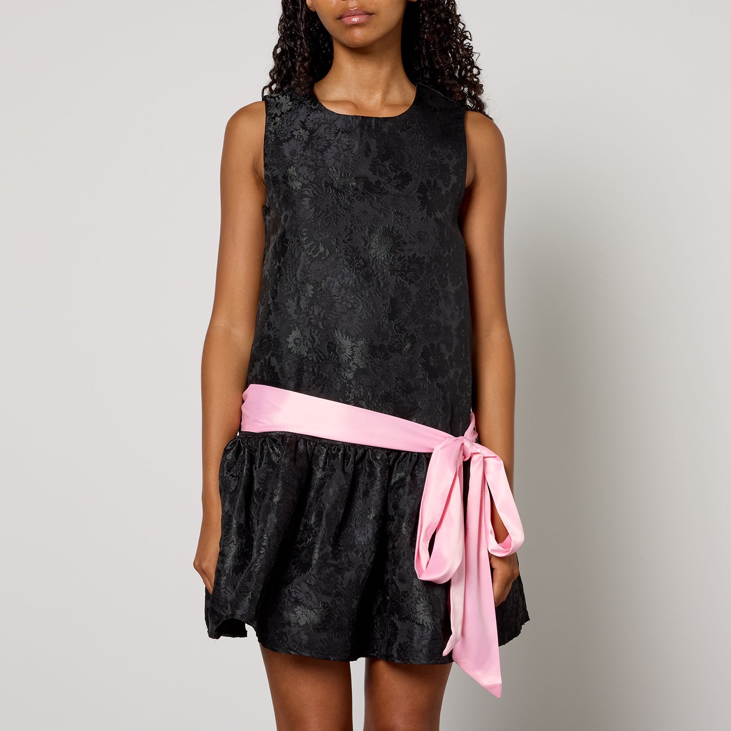 Sister Jane Darling Woven Jacquard Mini Dress - L/UK 14