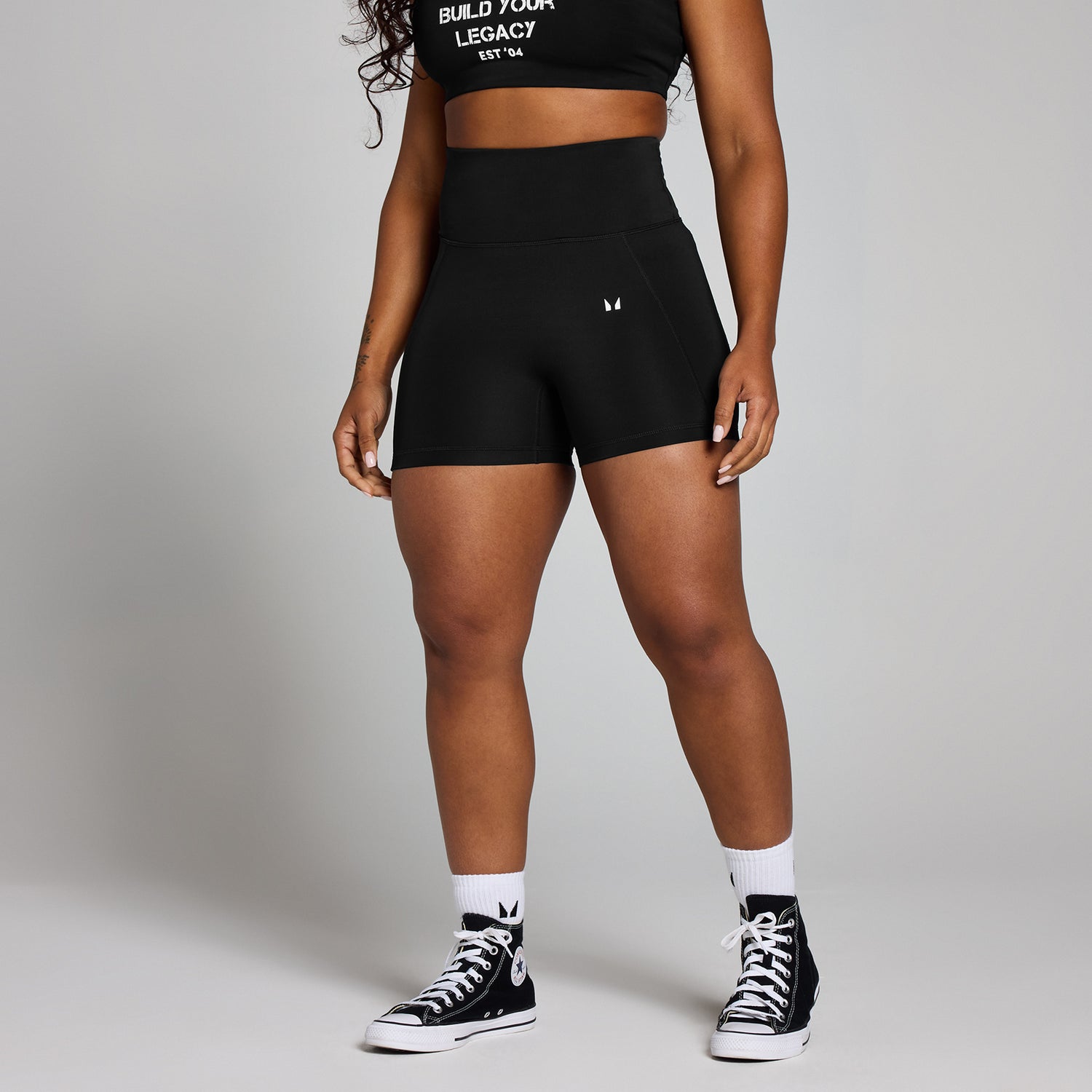 MP Women's Origin Graphic Training Shorts - Black