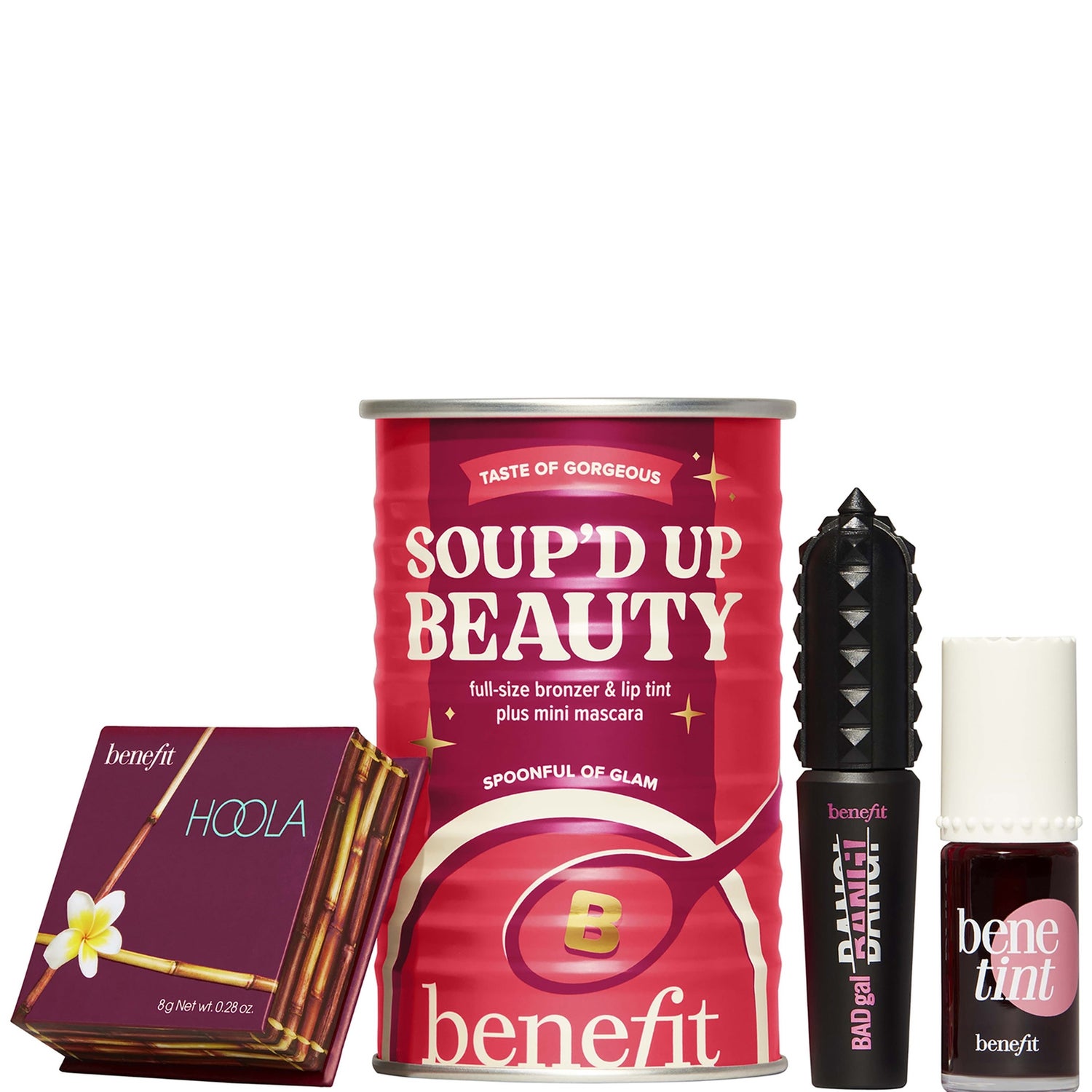 benefit Soup’d Up Beauty - Hoola Bronzer, Benetint and BADgal BANG! Mascara (Worth £69)