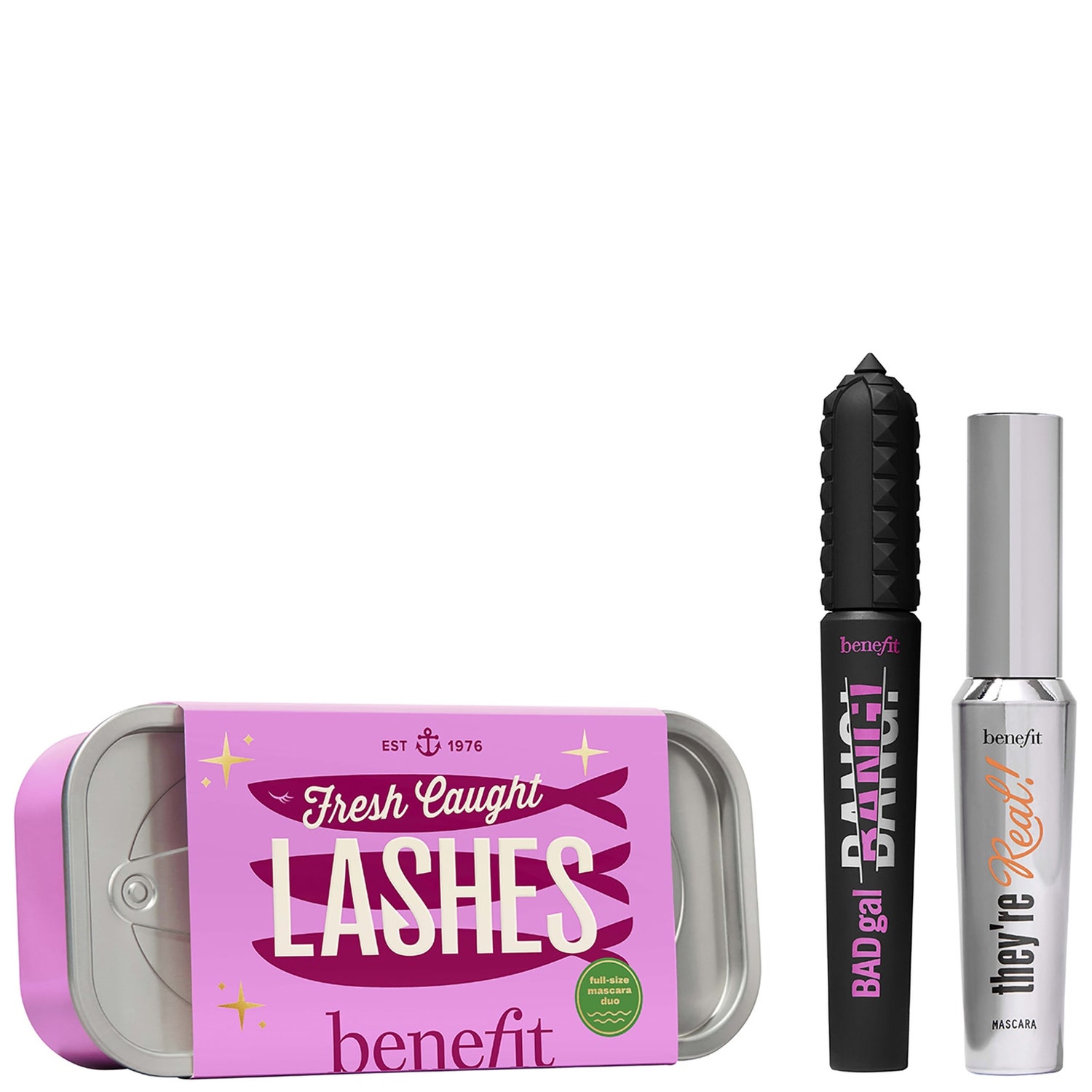 benefit Fresh Caught Lashes Badgal Bang! And They'Re Real! Mascara Duo