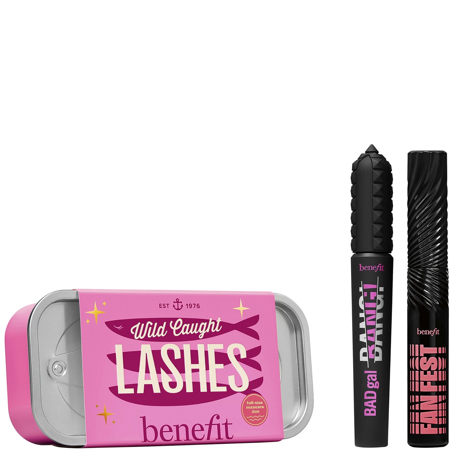 benefit Wild Caught Lashes Badgal Bang! and Fan Fest Mascara Duo