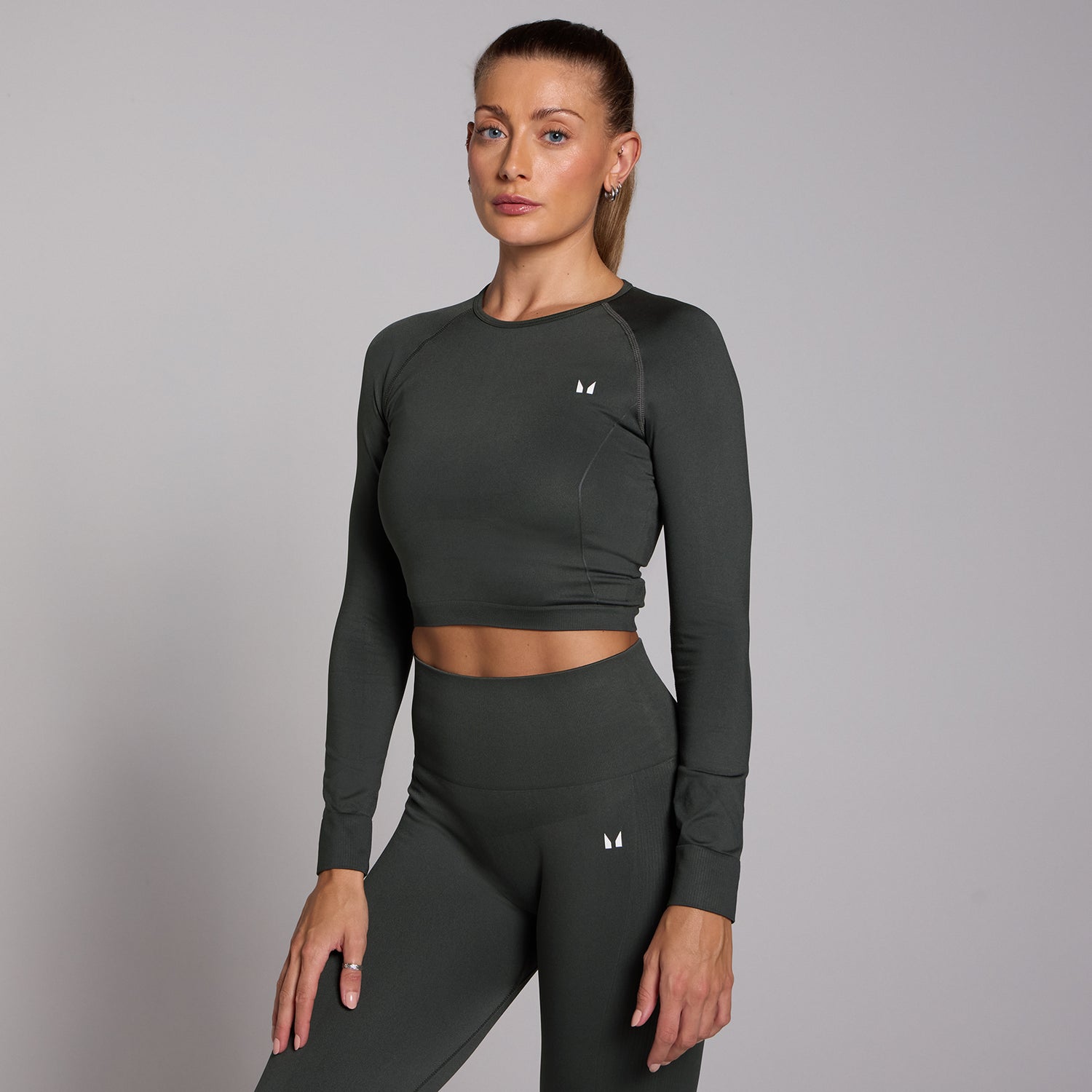 MP Shape naadloze croptop met lange mouwen voor dames  - M