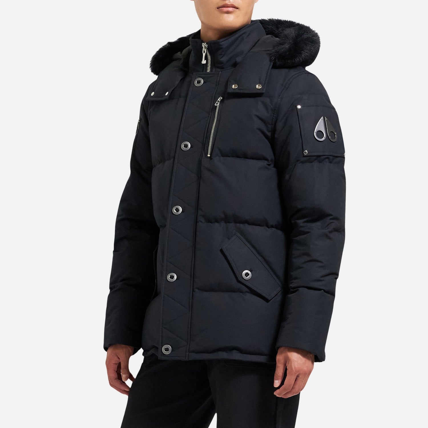 Moose Knuckles 3Q Cotton-Blend Shell Jacket - M