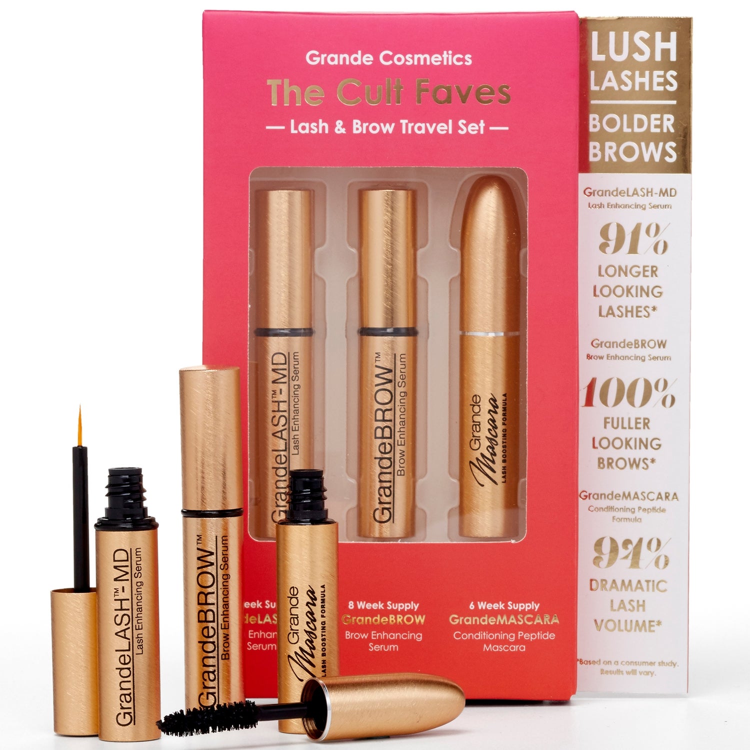 GRANDE Cosmetics Cult Faves Set
