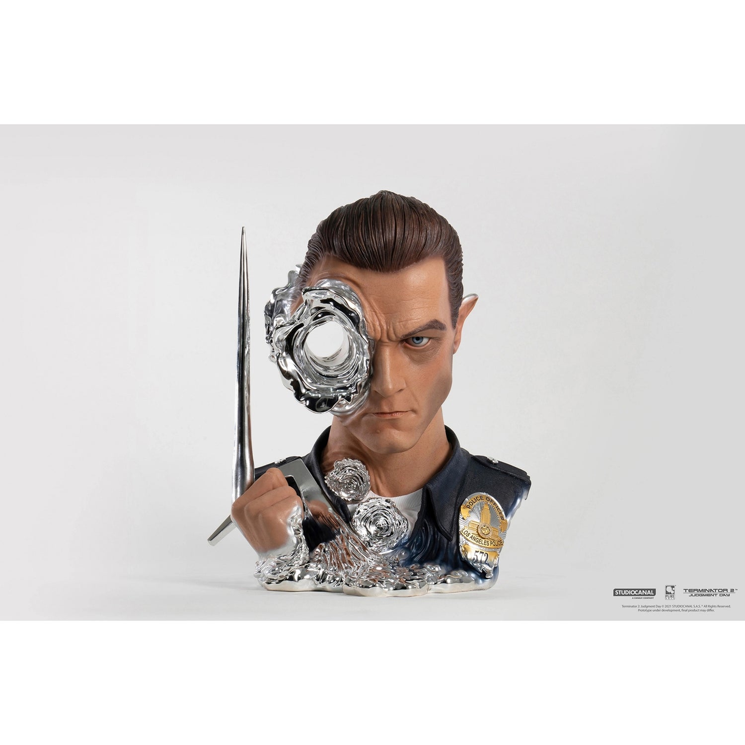 PureArts Terminator 2 T-1000 1/1 Scale Deluxe Art Mask