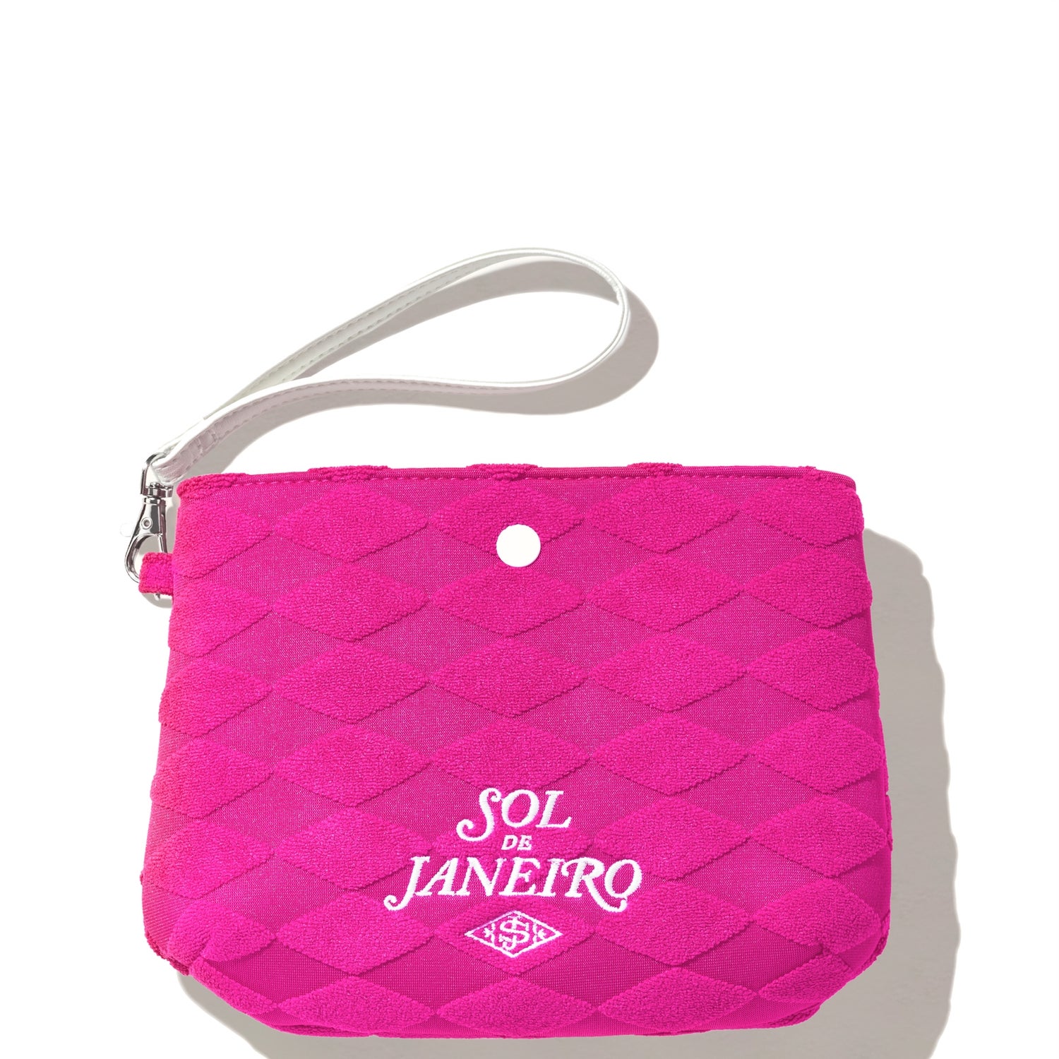 Sol de Janeiro Pink Wristlet Bag