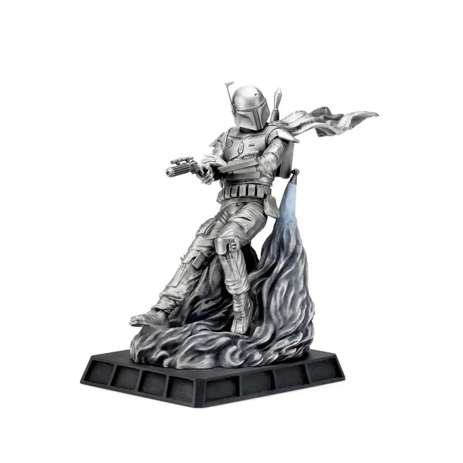 Royal Selangor Star Wars Limited Edition Boba Fett Battle Ready Figurine