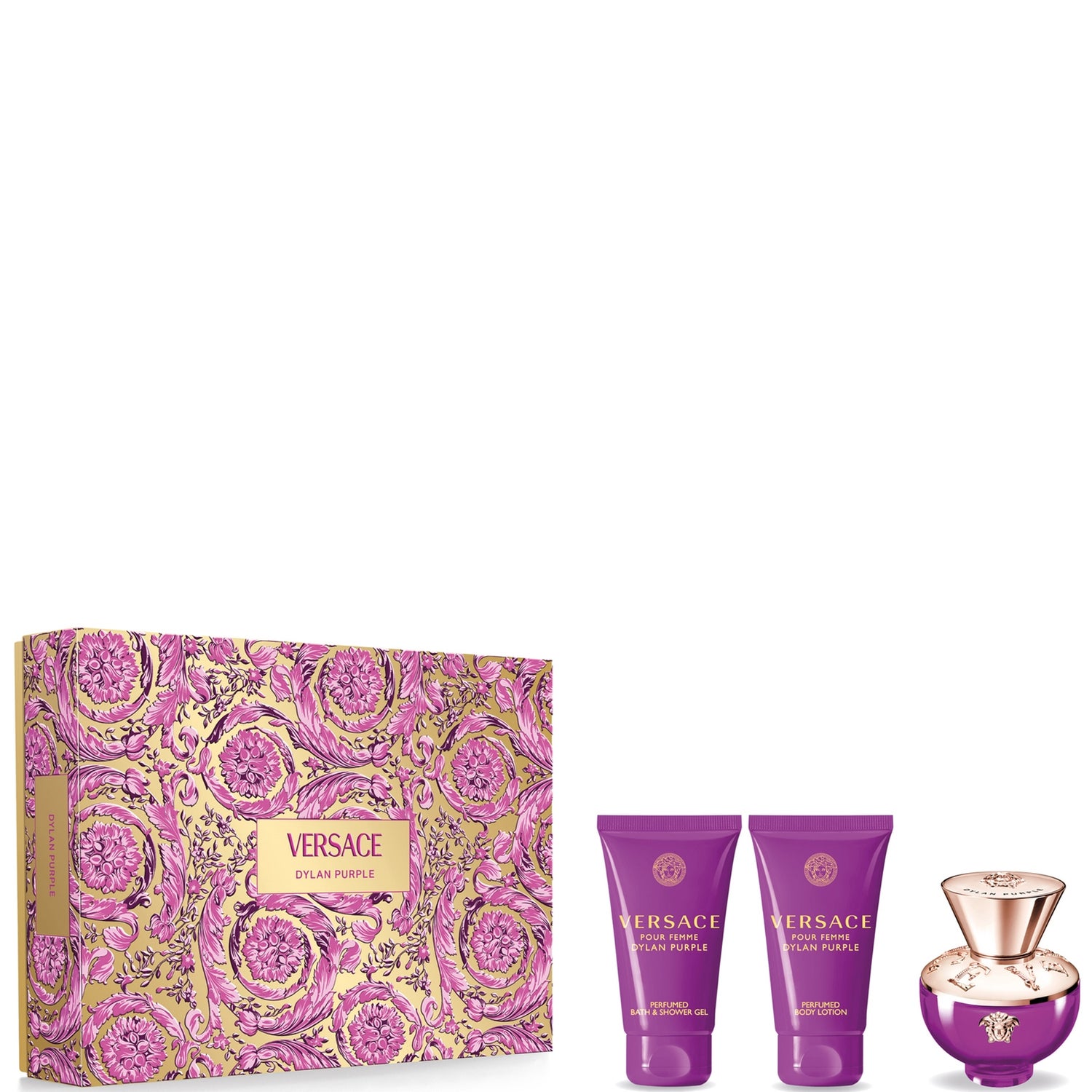 Versace Dylan Purple Eau de Parfum 50ml Set