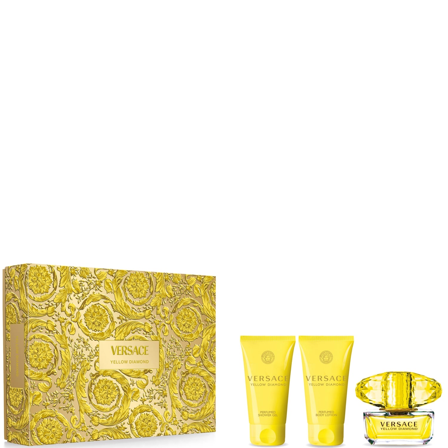Versace Yellow Diamond Eau de Toilette 50ml Set