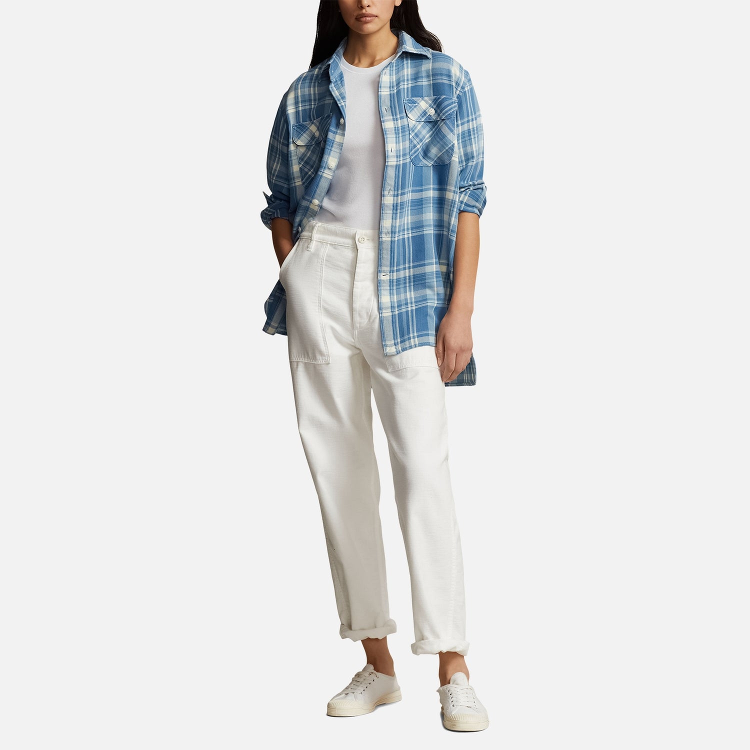 Polo Ralph Lauren Checked Cotton-Flannel Shirt - XS