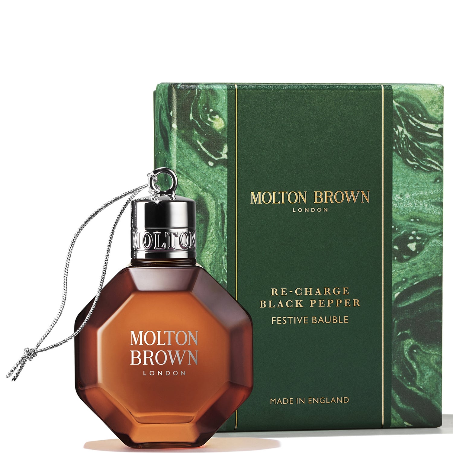 Molton Brown Re-Charge Black Pepper Festive Bauble 75ml
