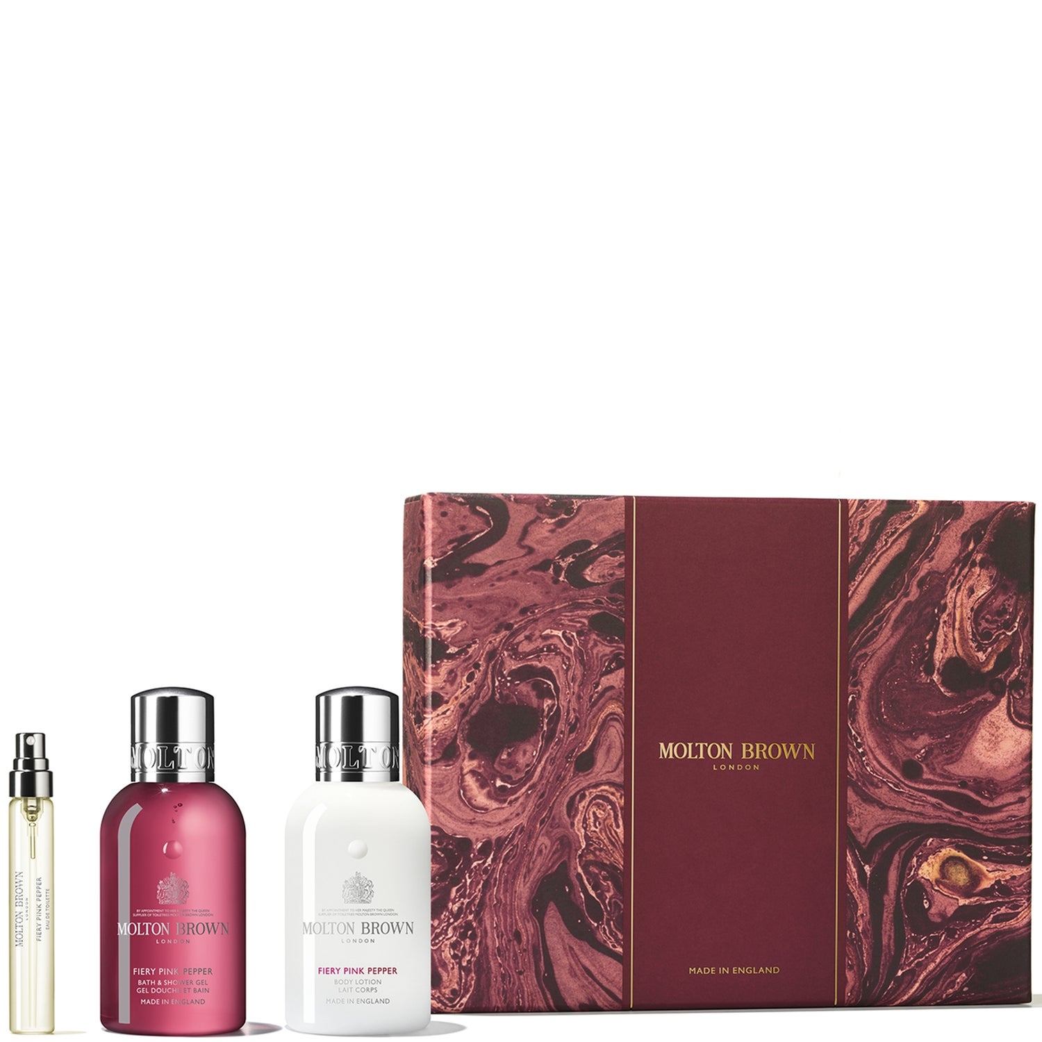 Molton Brown Fiery Pink Pepper Travel Gift Set