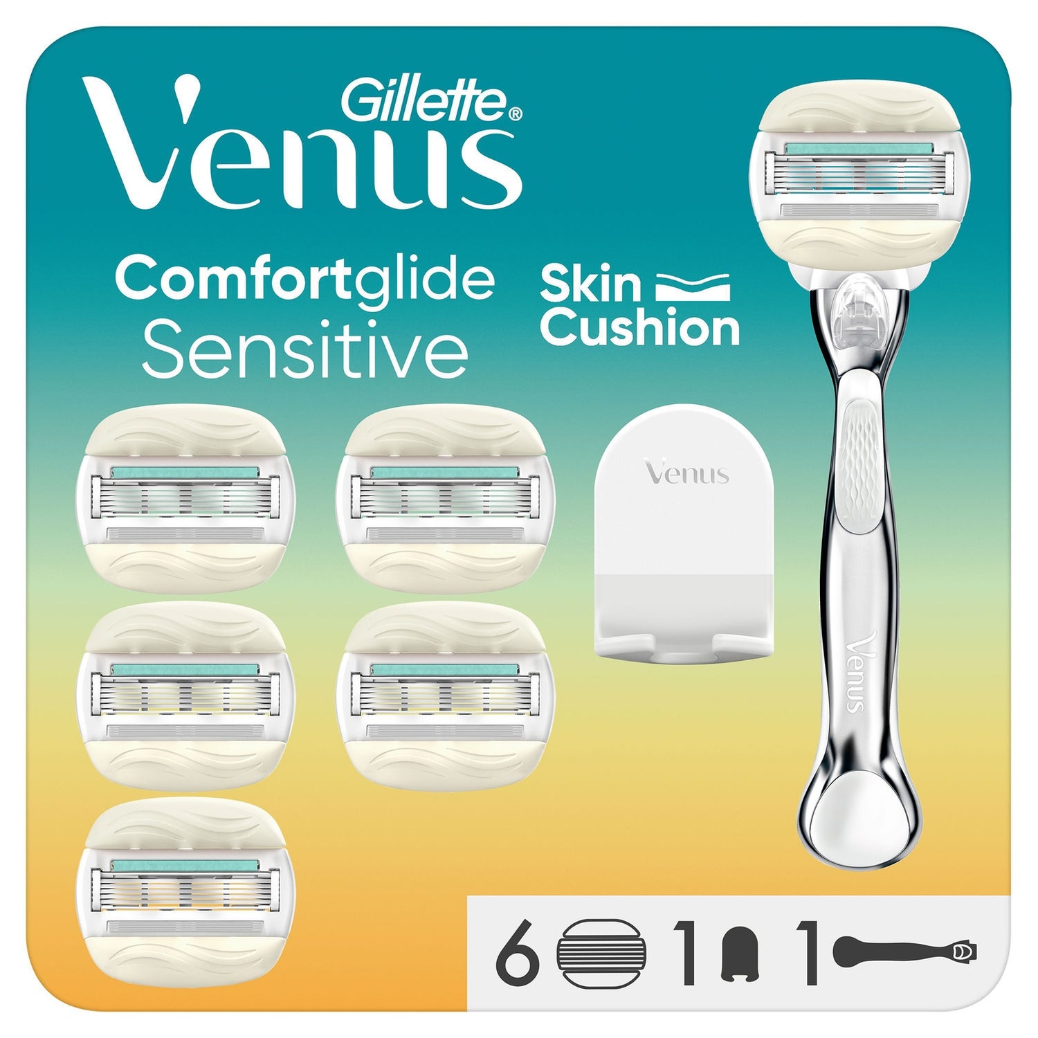 Venus ComfortGlide Smooth Sensitive Gift Set