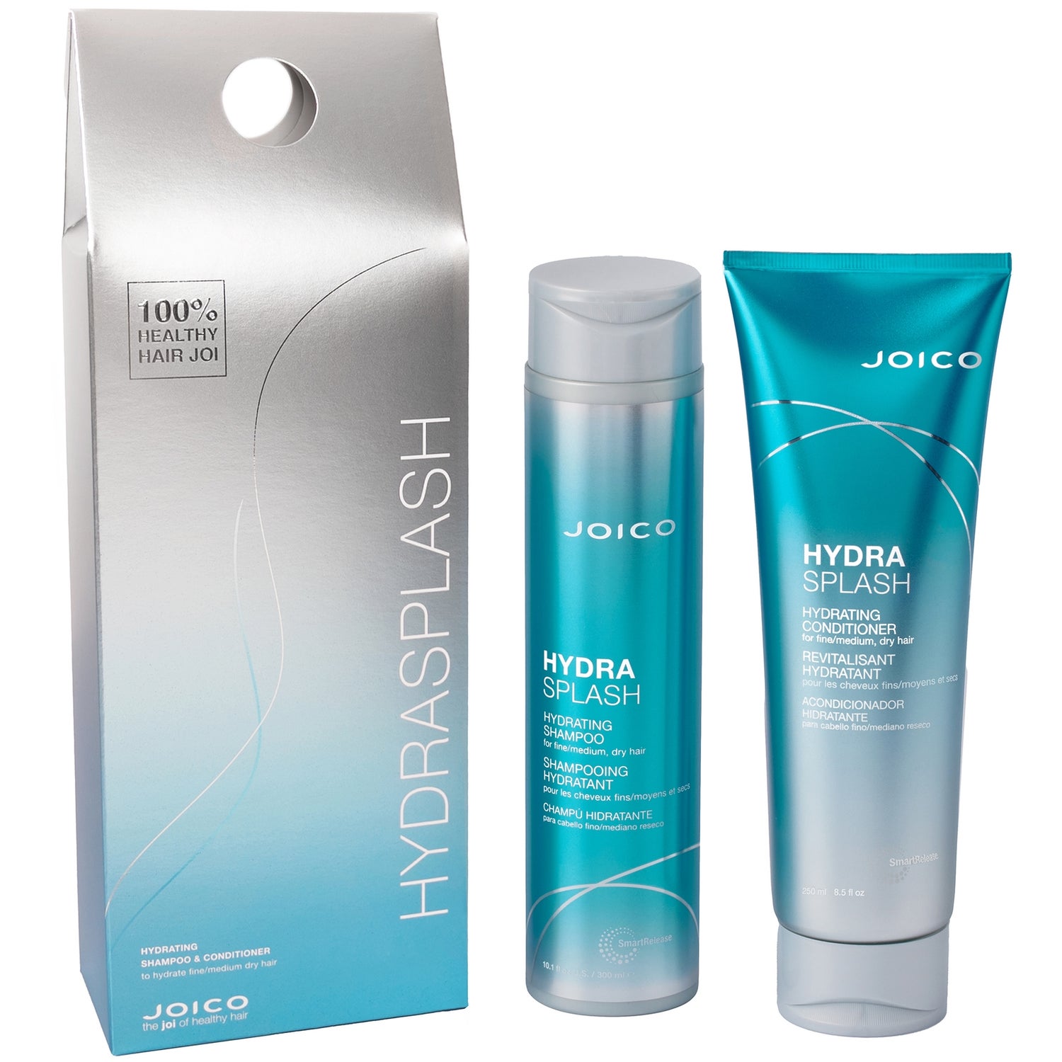 Joico HydraSplash Hydrating Healthy Hair Joi Gift Set - Shampoo and Conditioner