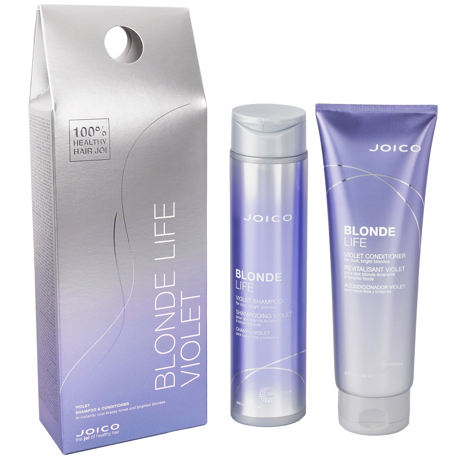 Joico Blonde Life Violet Healthy Hair Joi Gift Set - Shampoo and Conditioner