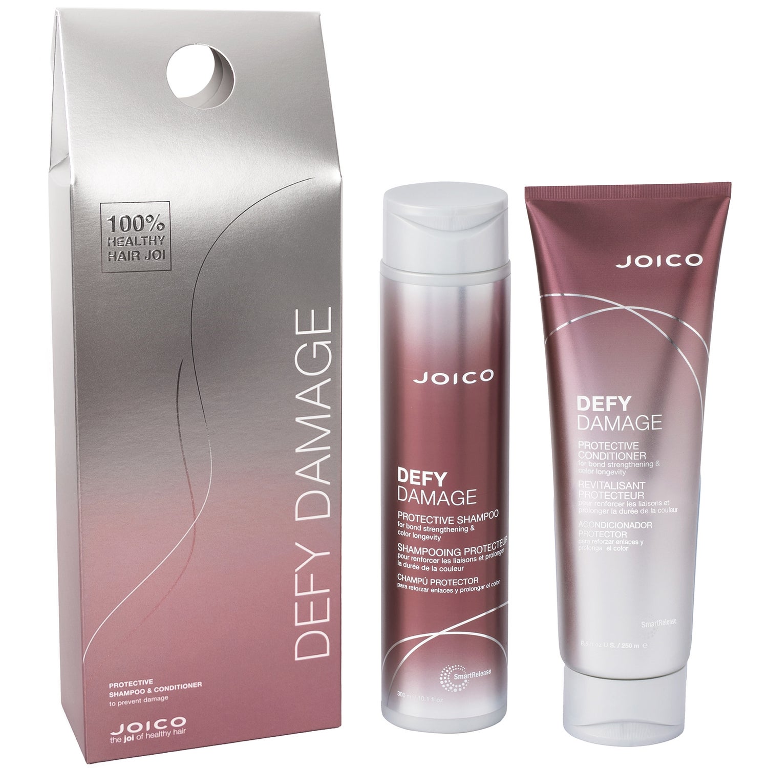 Joico Defy Damage Protective Healthy Hair Joi Gift Set - Shampoo and Conditioner