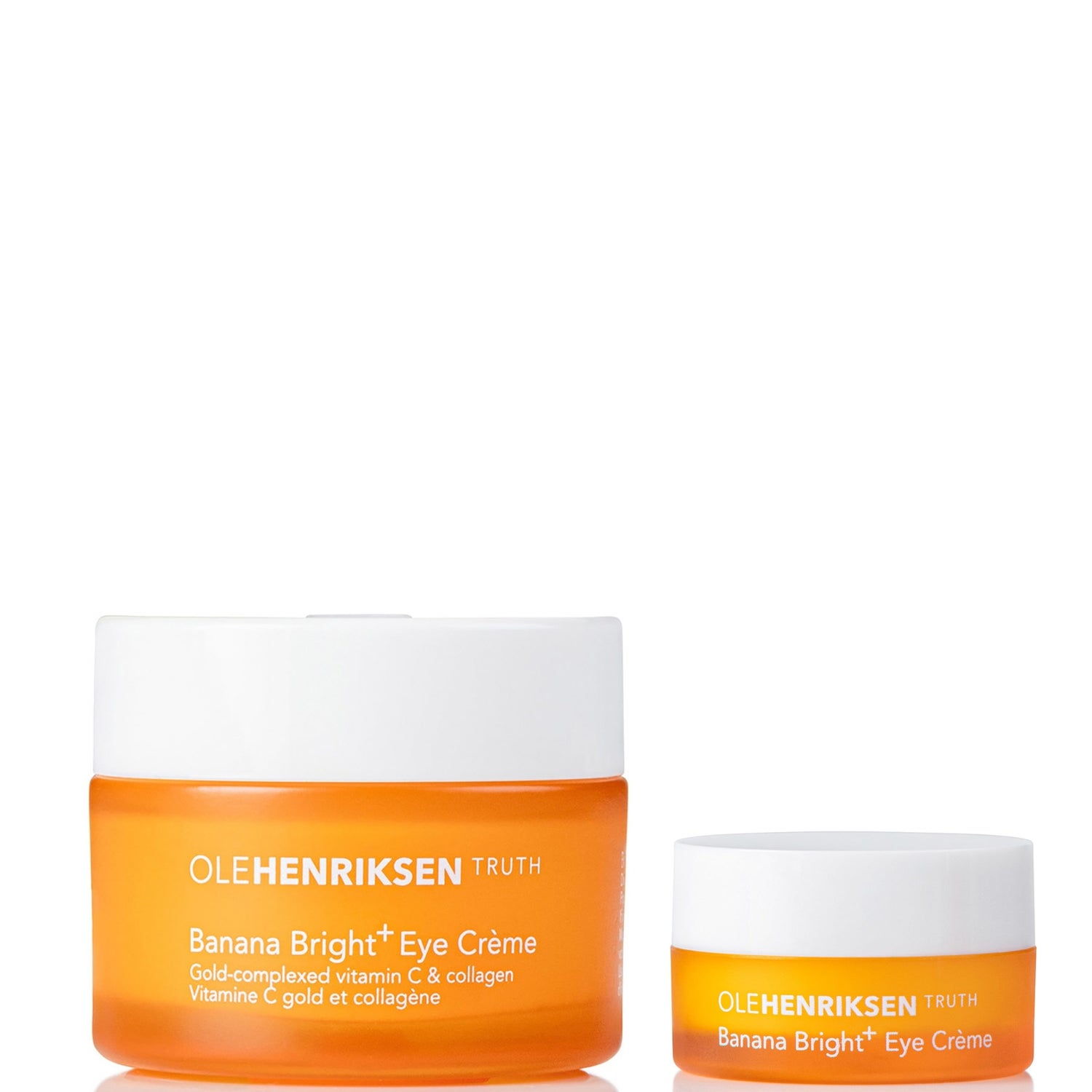 Ole Henriksen Banana Bright+ Eye Crème 15ml and Banana Bright+ Eye Crème Deluxe Sample 3ml Bundle