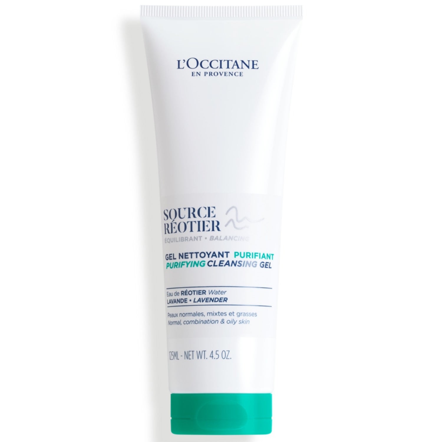 L'Occitane Source RÃ©otier Cleansing Gel 125ml