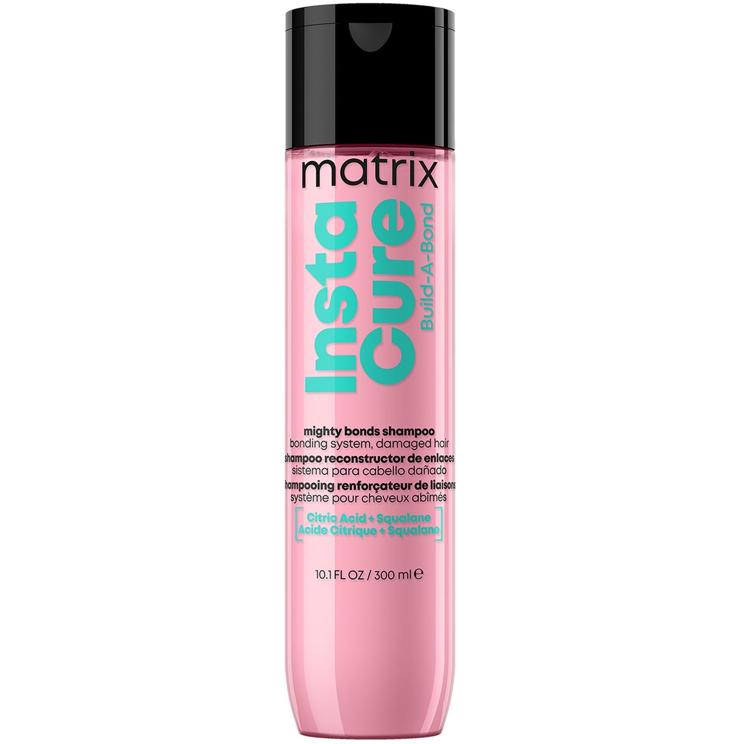 Matrix Instacure Build-A-Bond Mighty Bonds Anti-Breakage Shampoo for Dry, Brittle and Damaged Hair 300ml