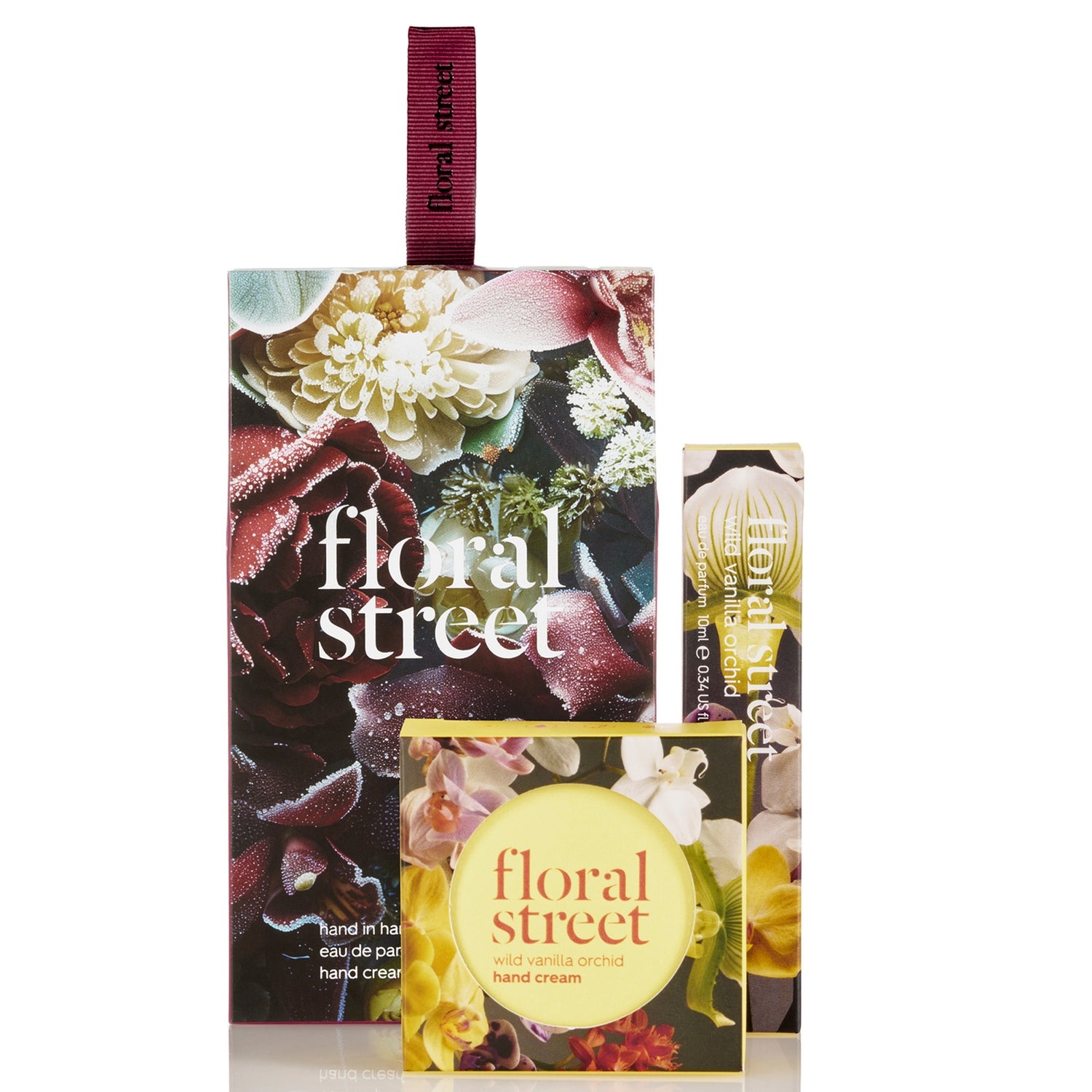 Floral Street Wild Vanilla Orchid 10ml and Hand Cream Gift Set