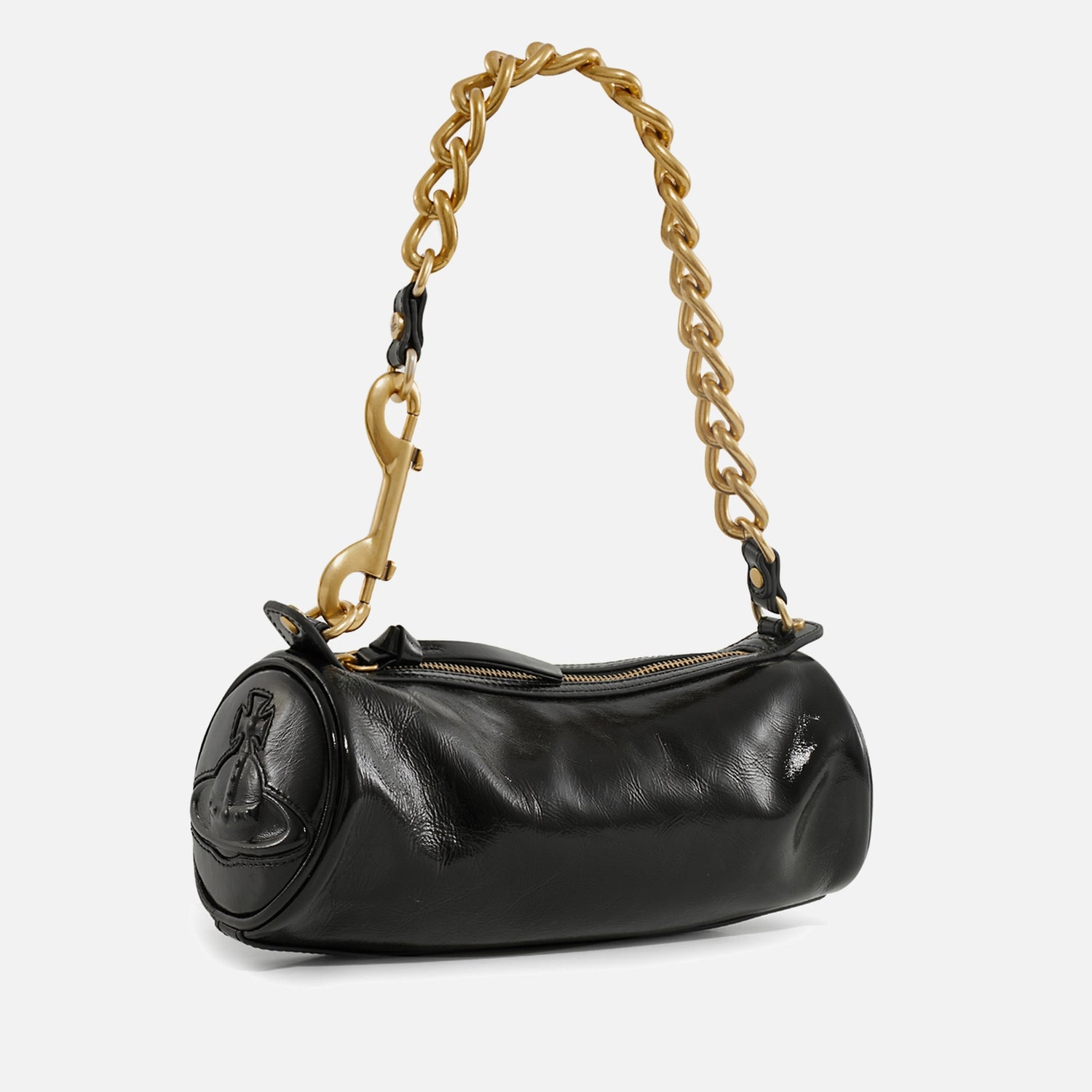 Vivienne Westwood Cindy Cylinder Leather Bag