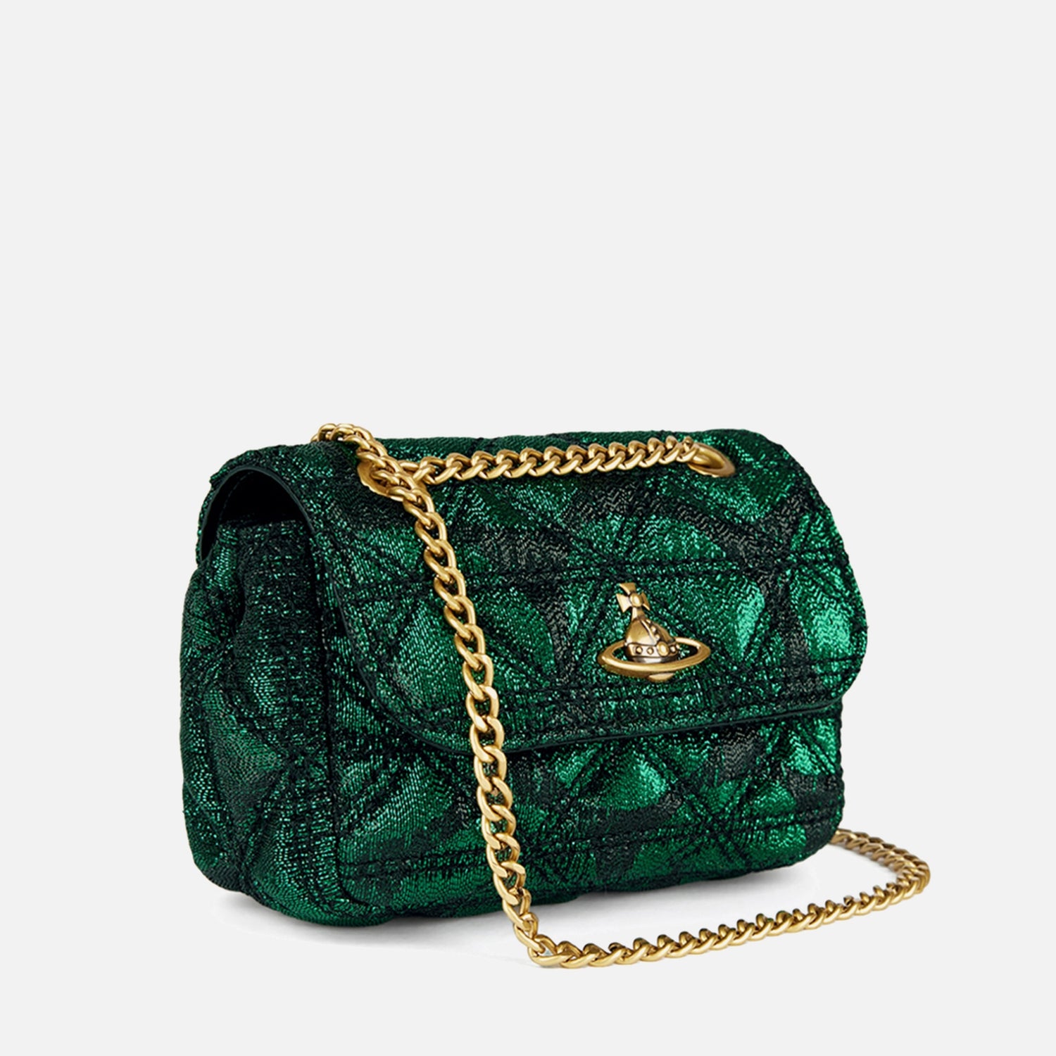 Vivienne Westwood Small Woven Chain Purse