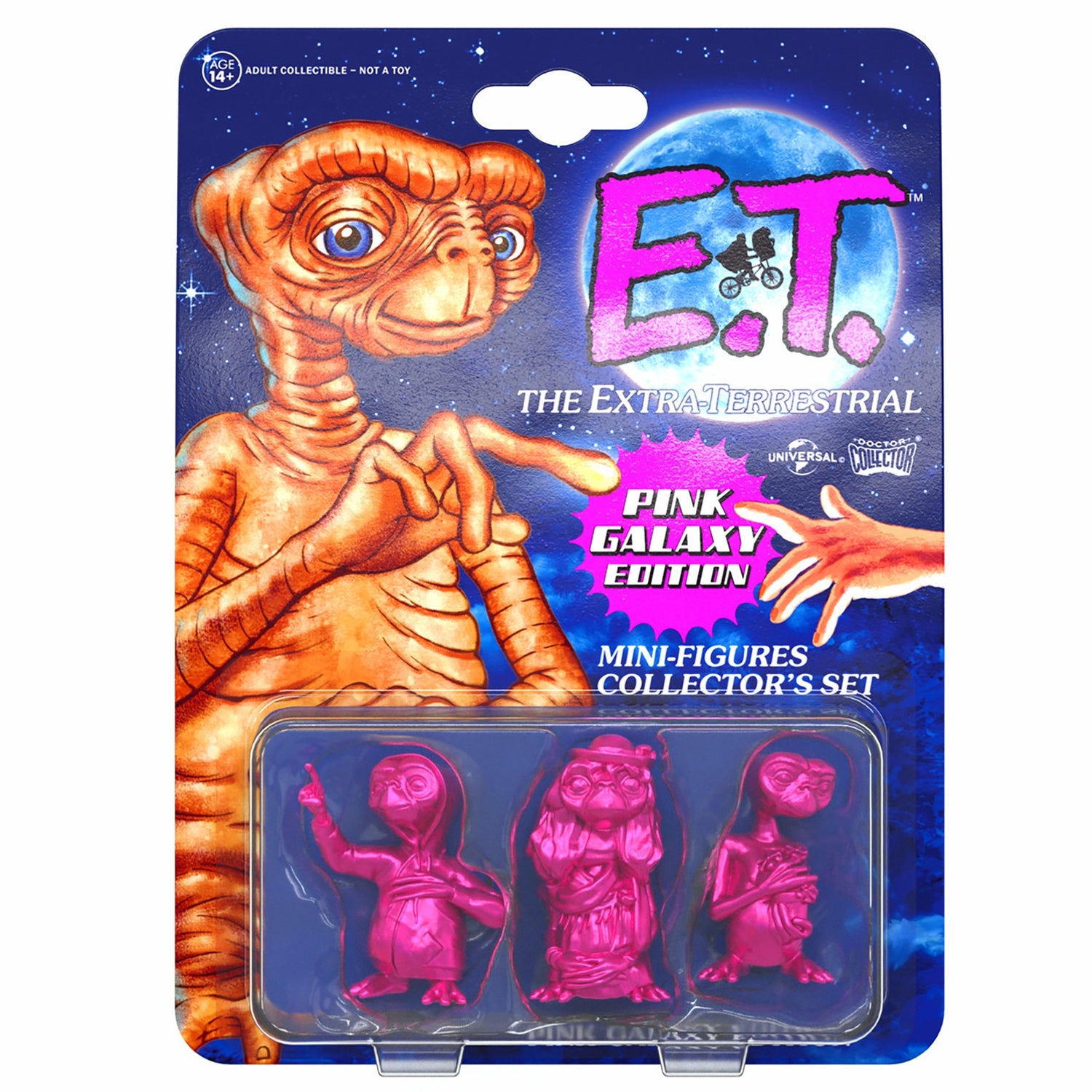 Doctor Collector E.T. Mini Figures 'Pink Galaxy Edition' Limited Edition