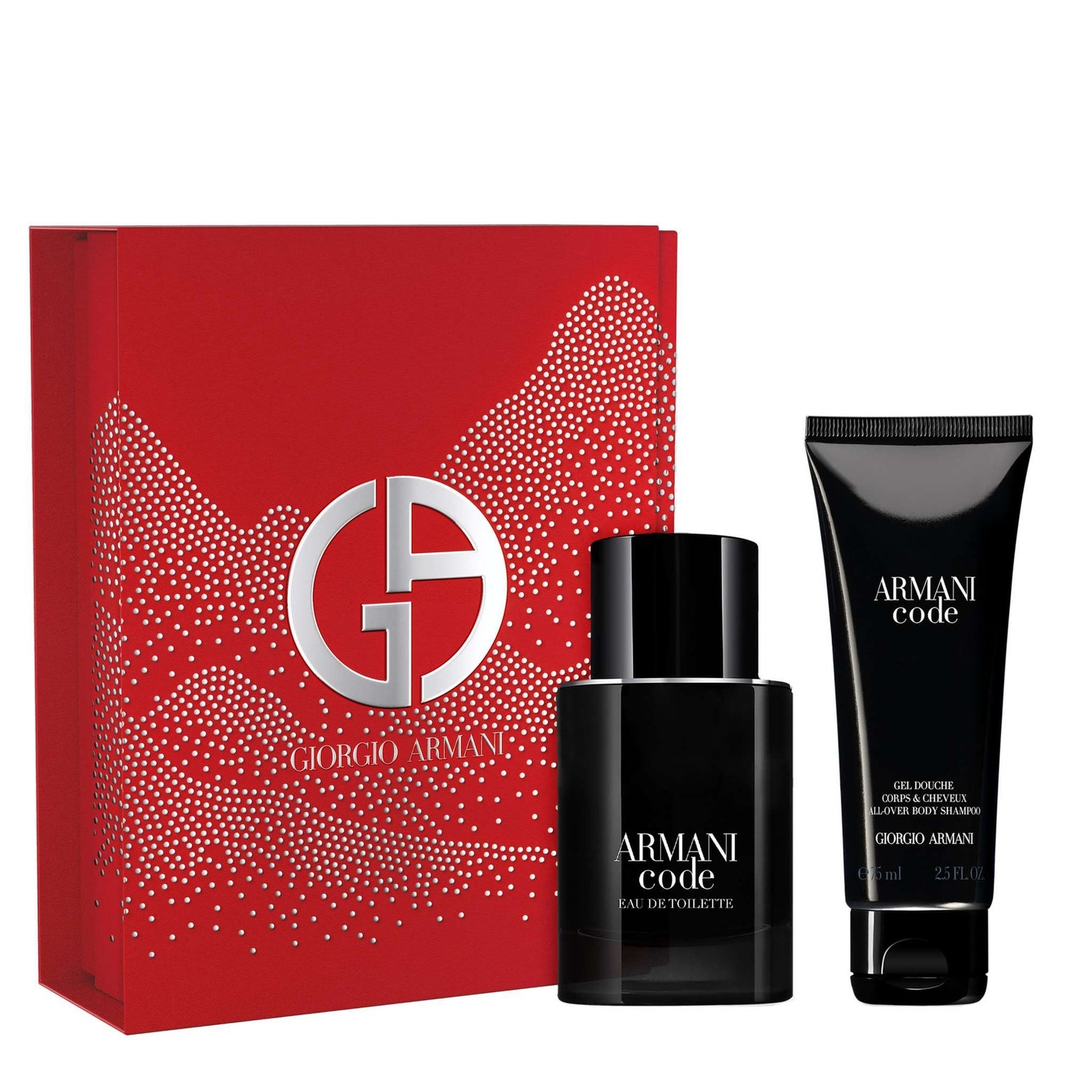 Armani Christmas 2024 Code Homme Eau de Toilette 50ml Gift Set Fragrance Direct