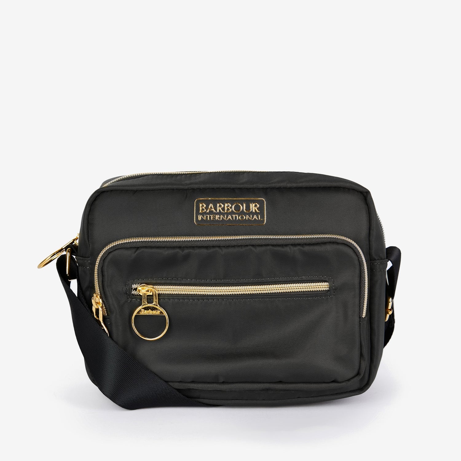 Barbour International Women s Qualify Cross Body Bag Black TheHut