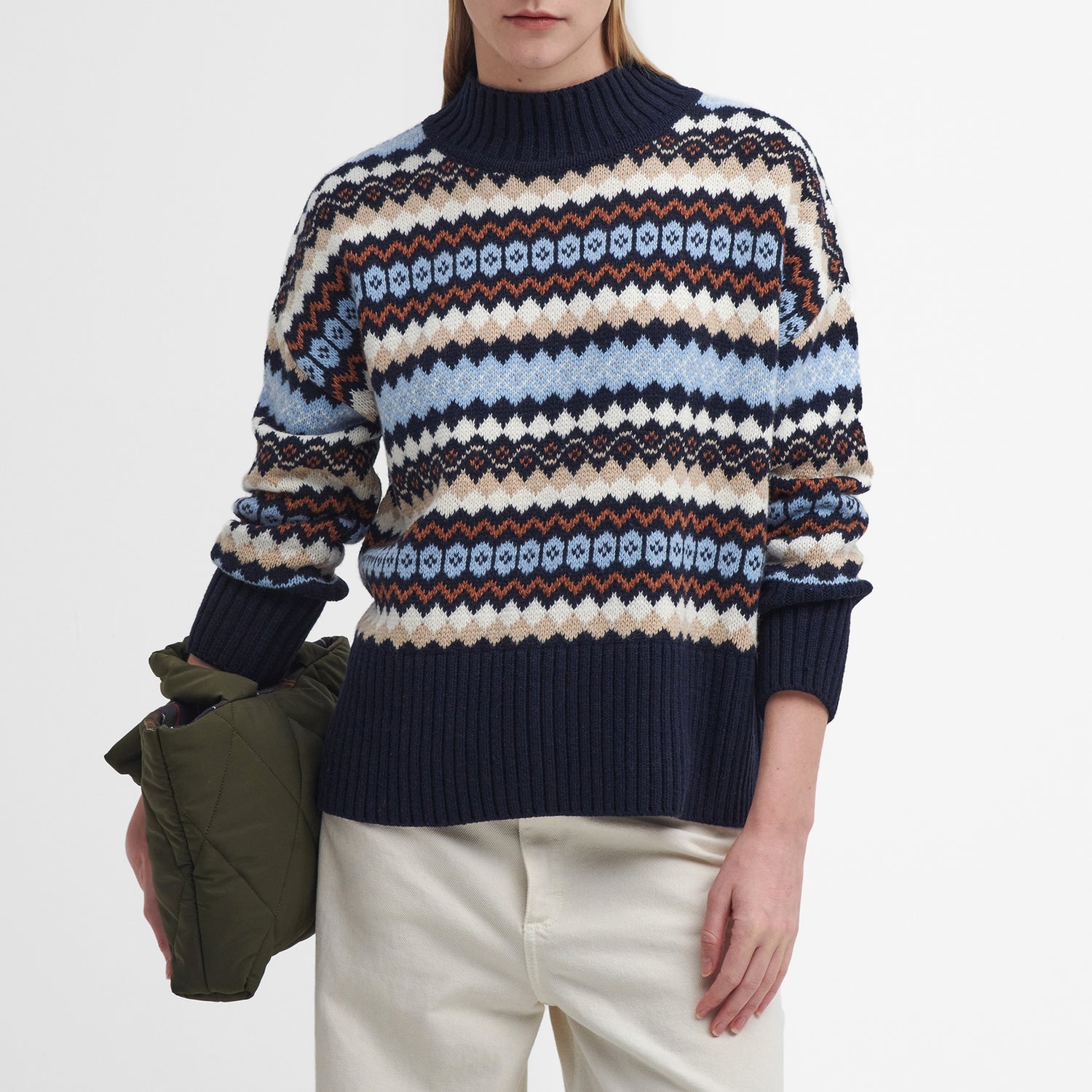 Barbour Larisa Intarsia Knit Jumper - S