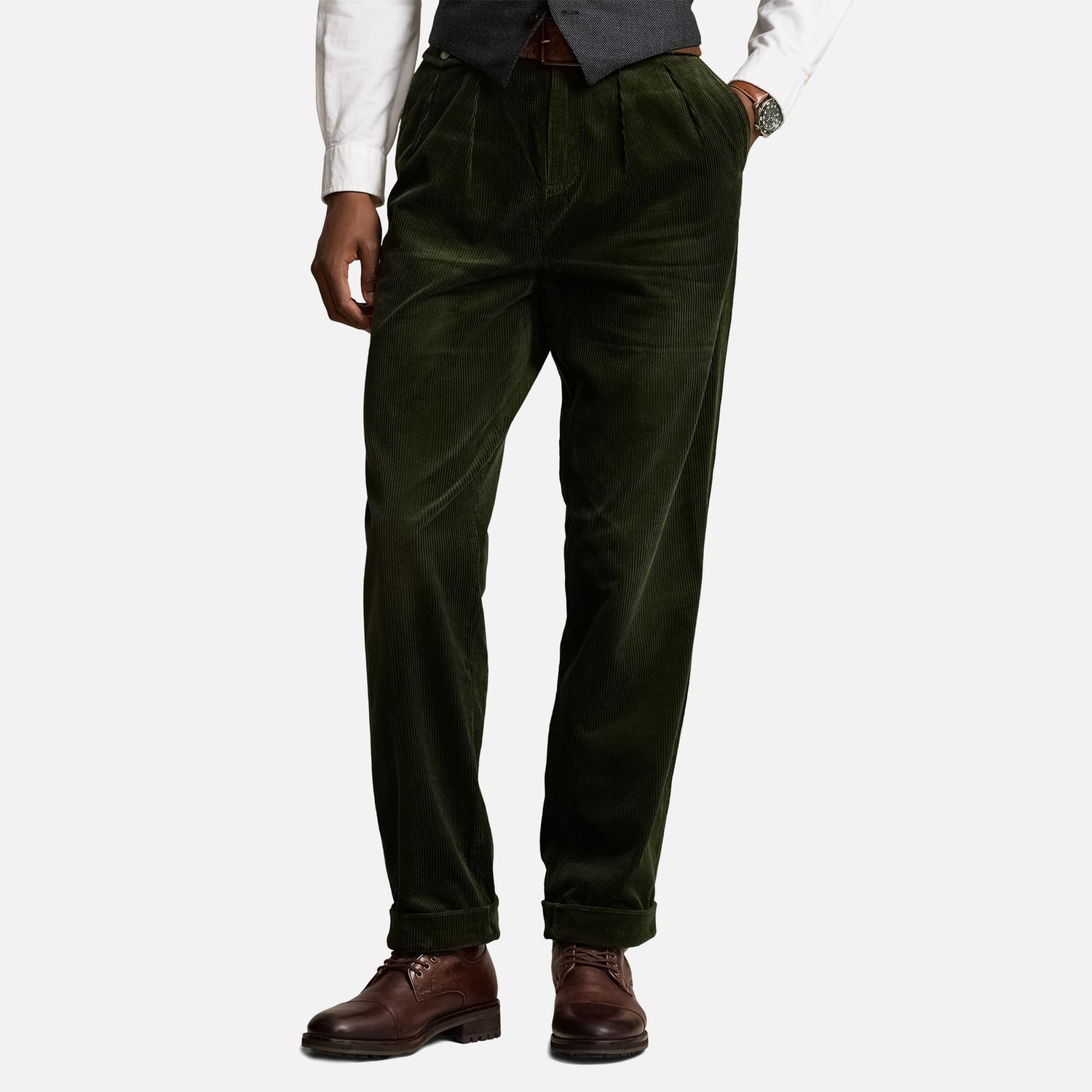Polo Ralph Lauren Whitman Cotton-Corduroy Trousers - W30/L32
