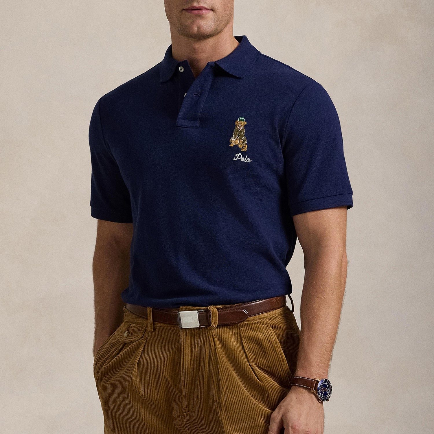 Polo Ralph Lauren Classic Fit Cotton-Piqué Polo Shirt - S