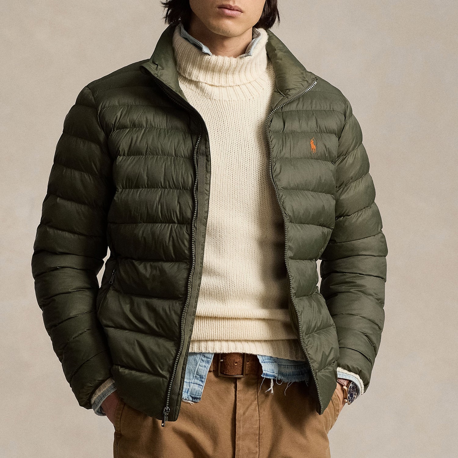 Polo Ralph Lauren Insulated Terra Quilted Nylon Padded Jacket - S