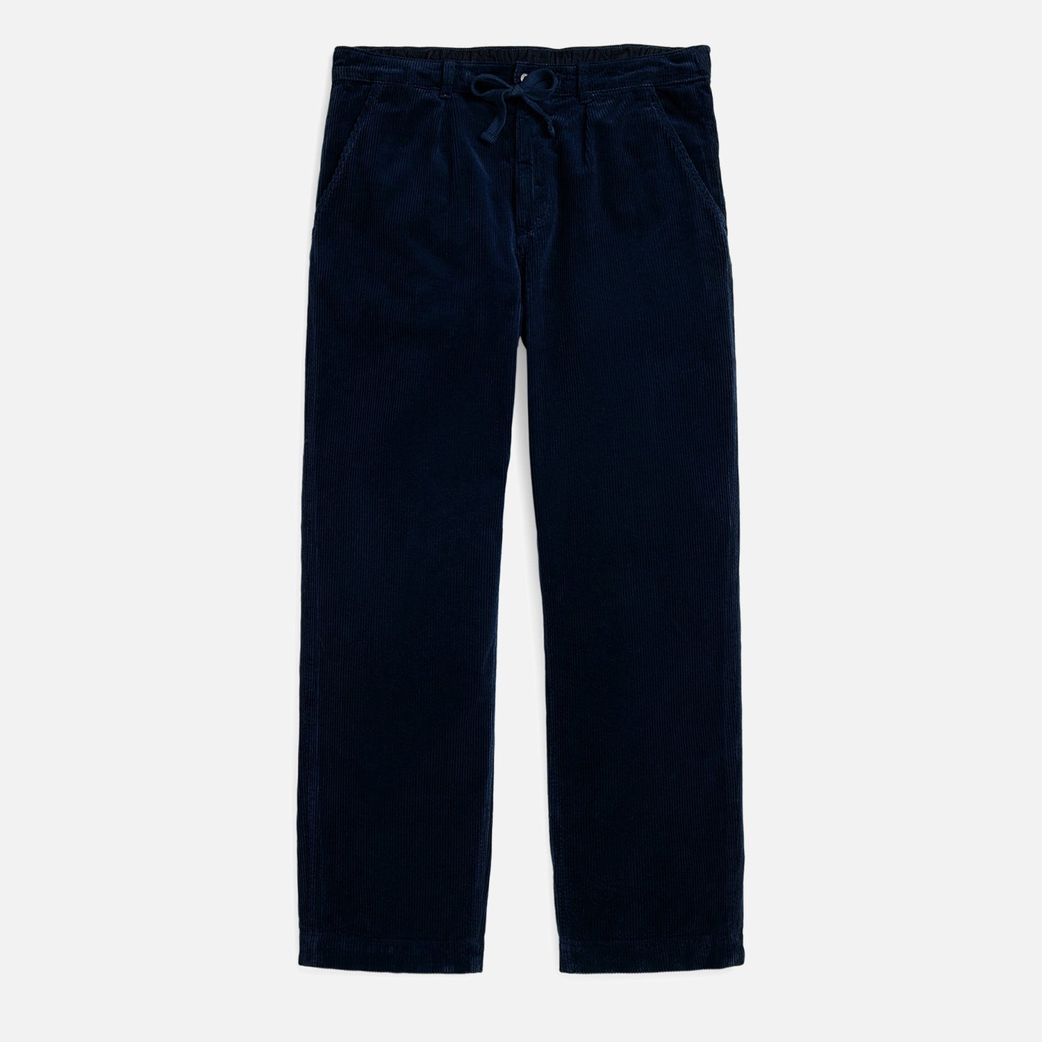 Polo Ralph Lauren Men's Pleated Corduroy Easy Pants - Hunter Navy - M
