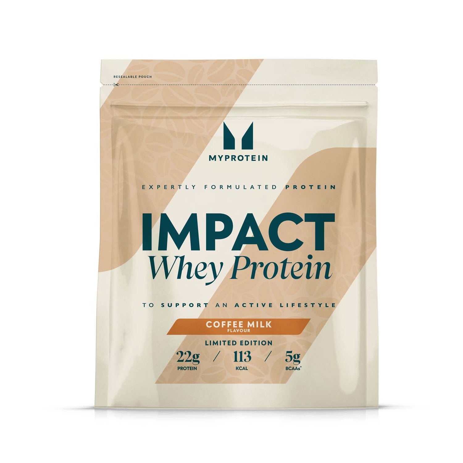 Impact Whey Protein Powder — Coffee Milk Flavour - 250g - Coffee Milk