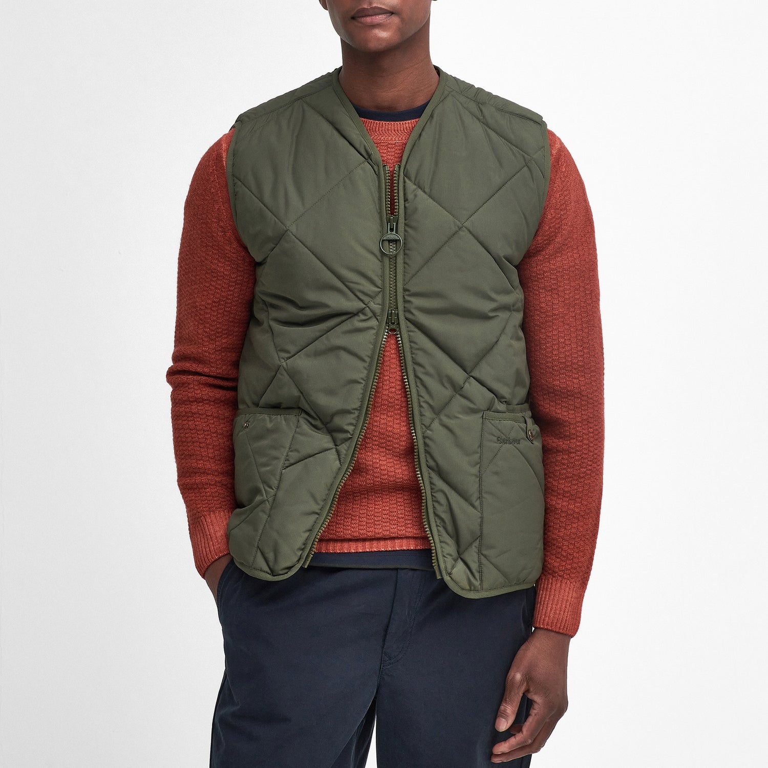 Barbour Field Quilted Shell Gilet - M