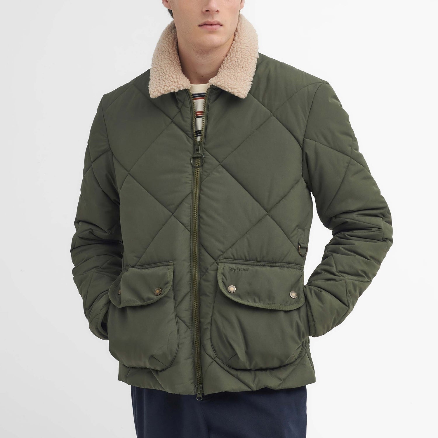 Quilted shell jacket discount